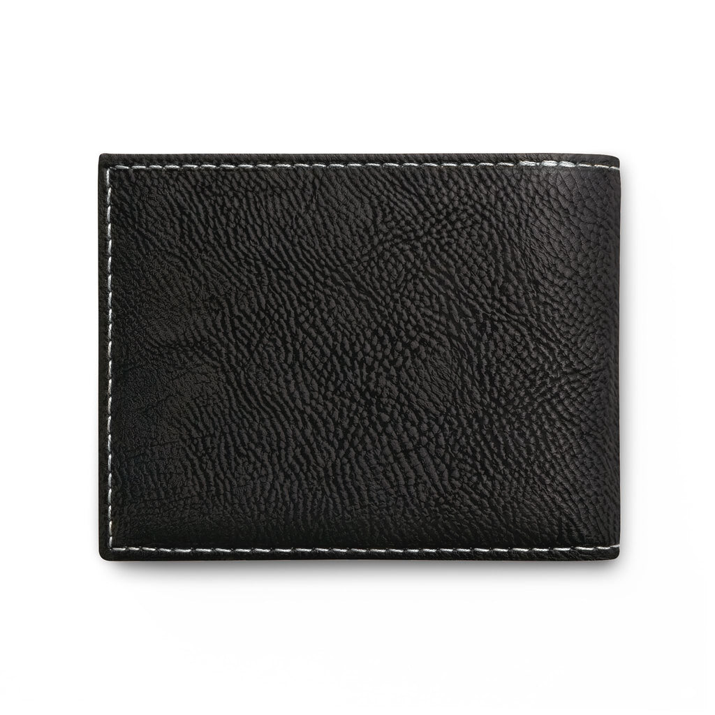 Slim Bi-Fold Wallet — Minimal Leather Flip Wallet