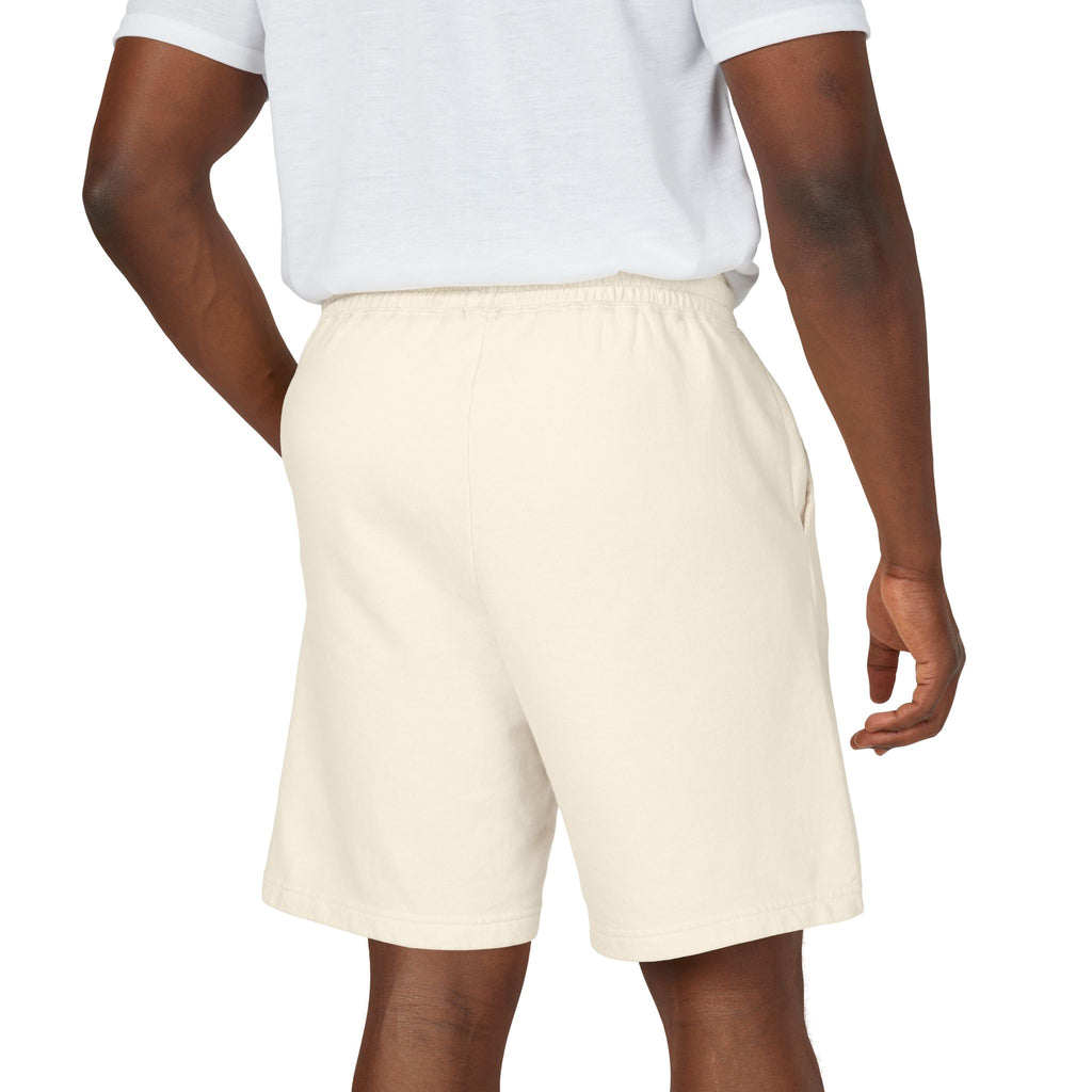 Lightweight Fleece Sweat Shorts — Garment-Dyed Casual Lounge Shorts