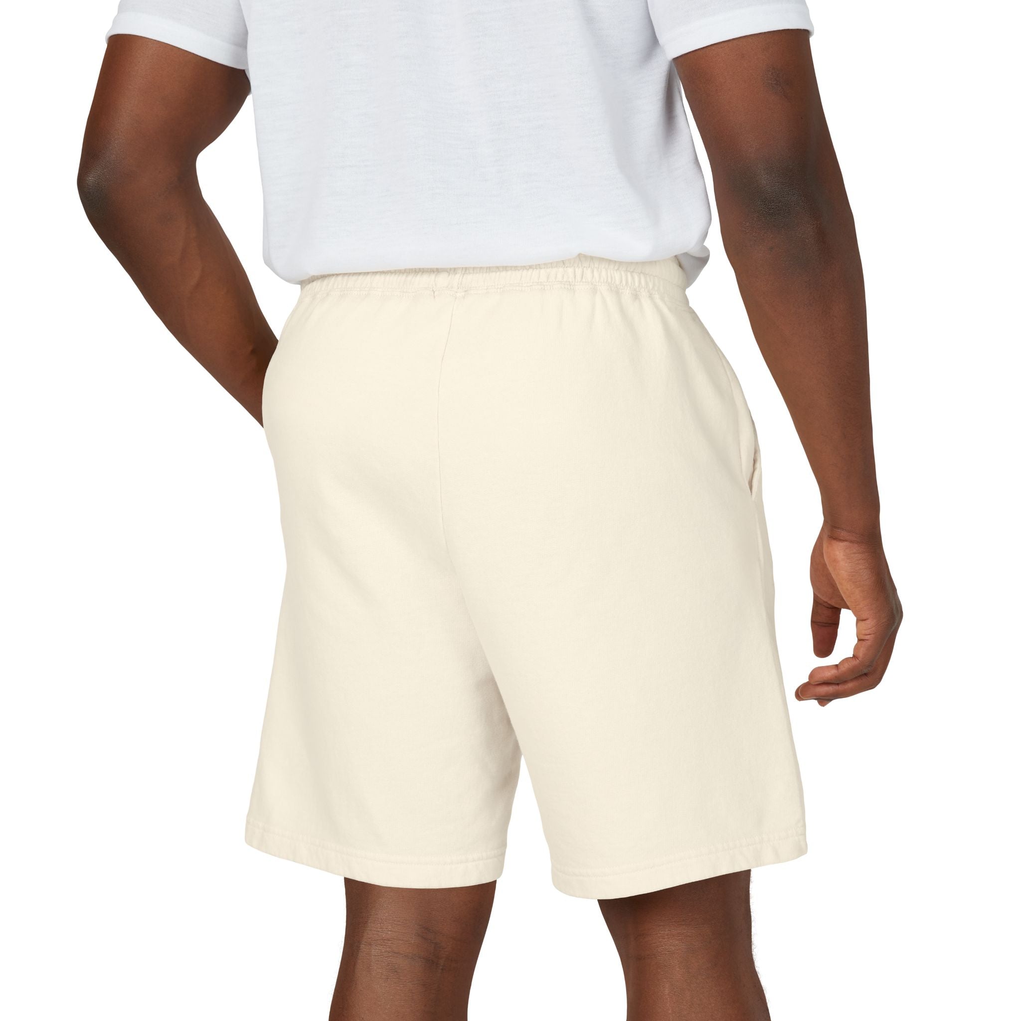 Lightweight Fleece Sweat Shorts — Garment-Dyed Casual Lounge Shorts