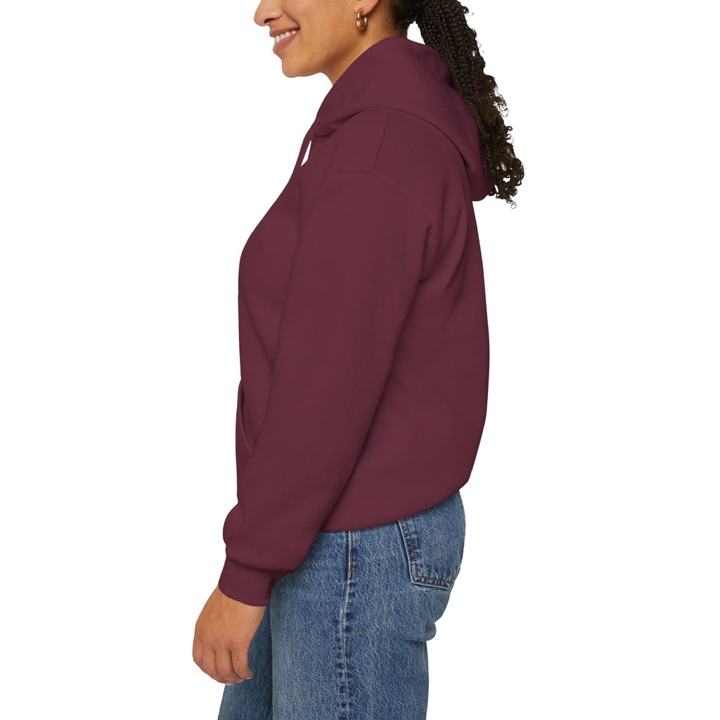 Bear and forbear Hoodie — Minimalist Typography Sweatshirt