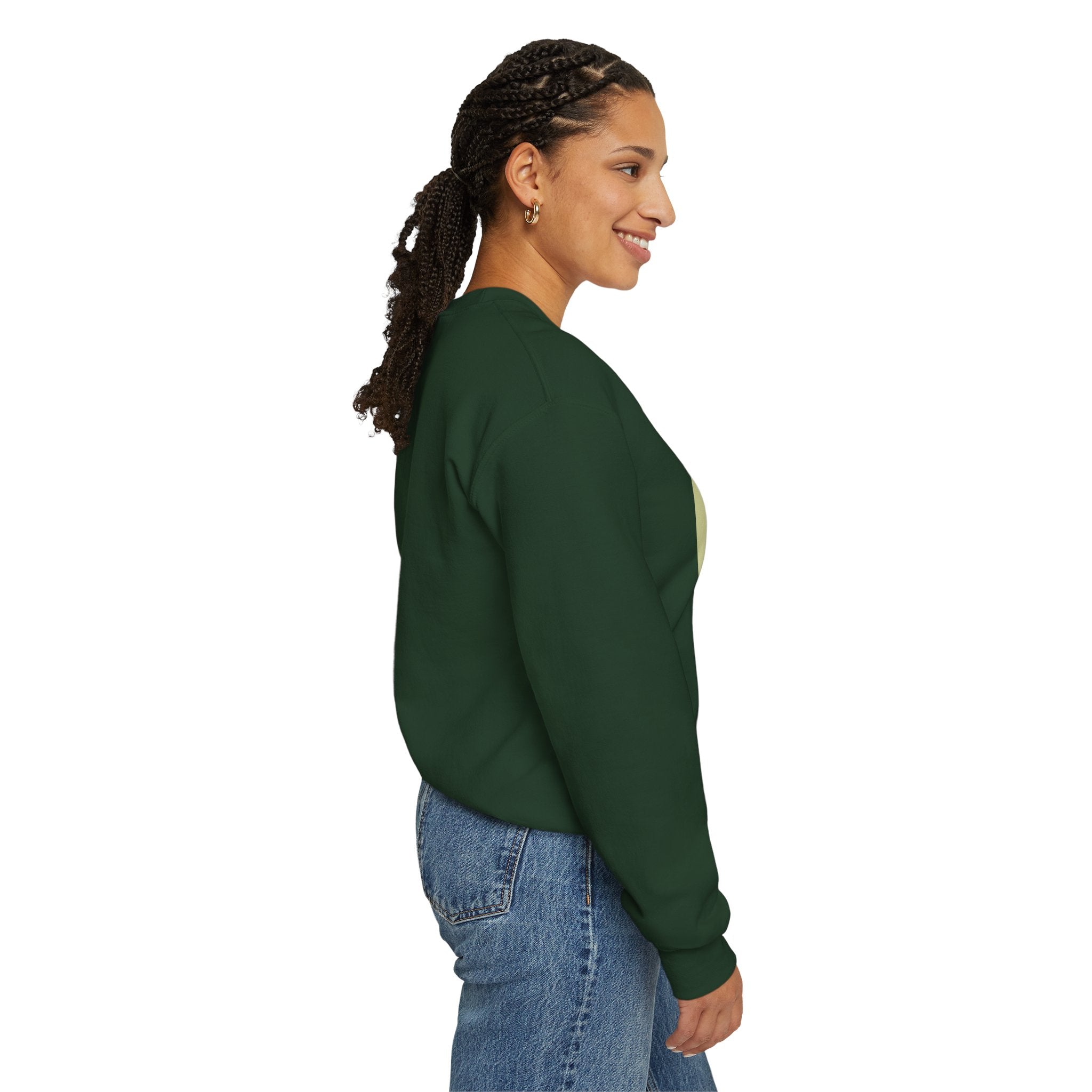 Crewneck Sweatshirt — 'Choose Your Response' Minimalist Motivational Pullover