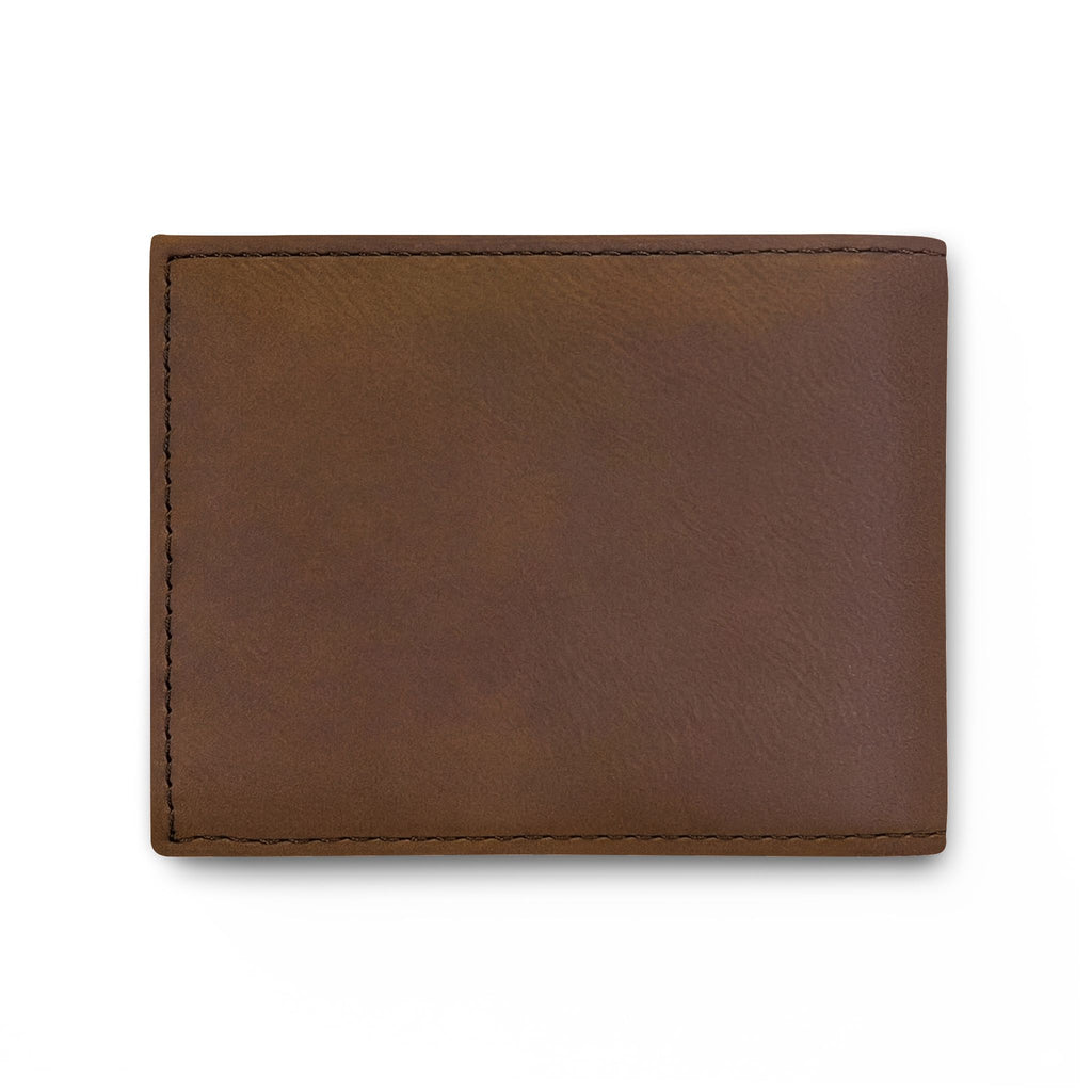 Slim Bi-Fold Wallet — Minimal Leather Flip Wallet