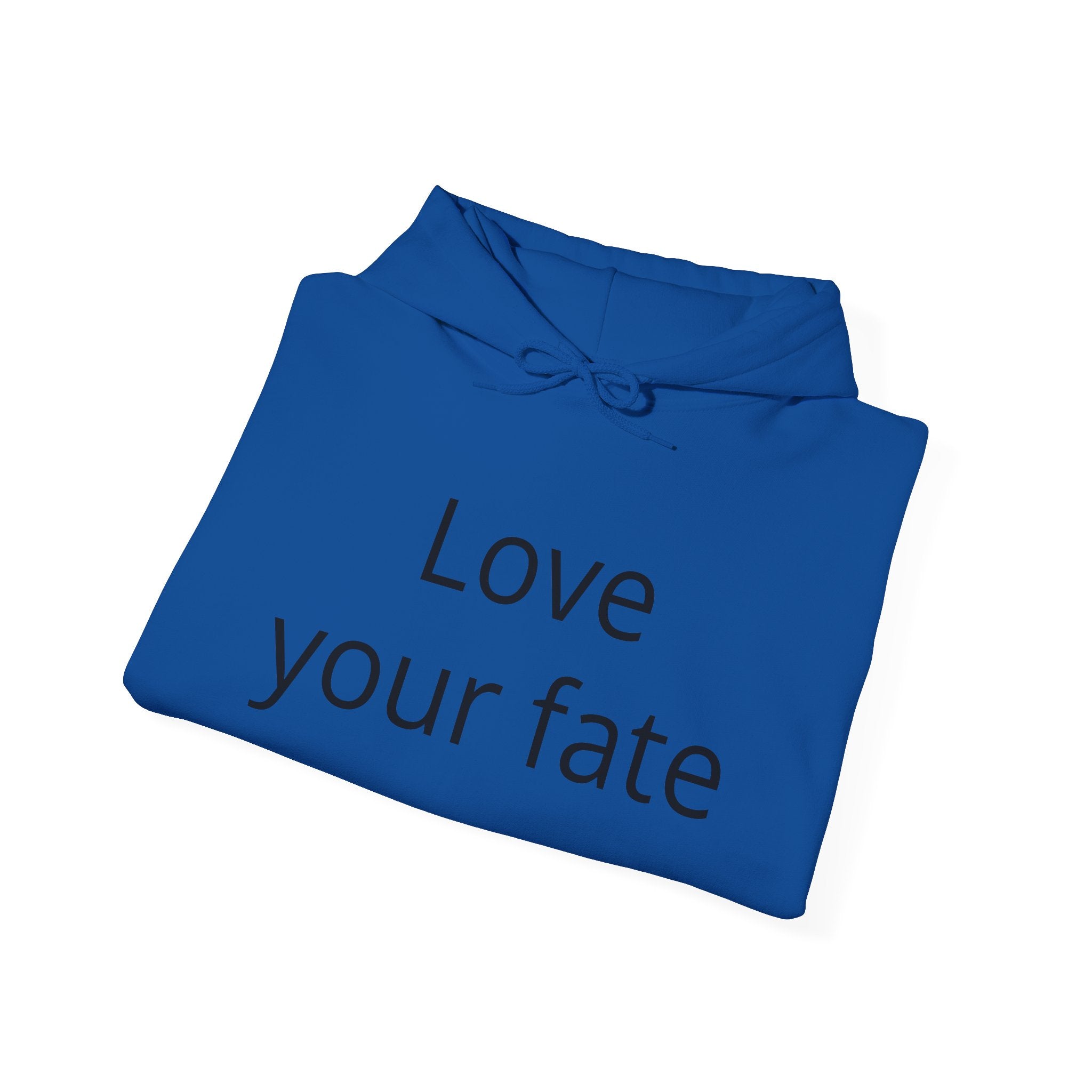 Love Your Fate Hoodie — Inspirational Minimalist Slogan Pullover