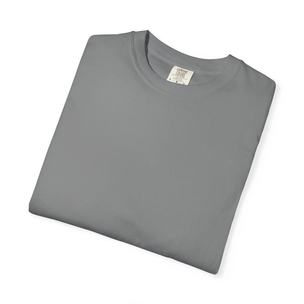 Classic Blank Garment-Dyed T-Shirt — Minimal Crew Tee