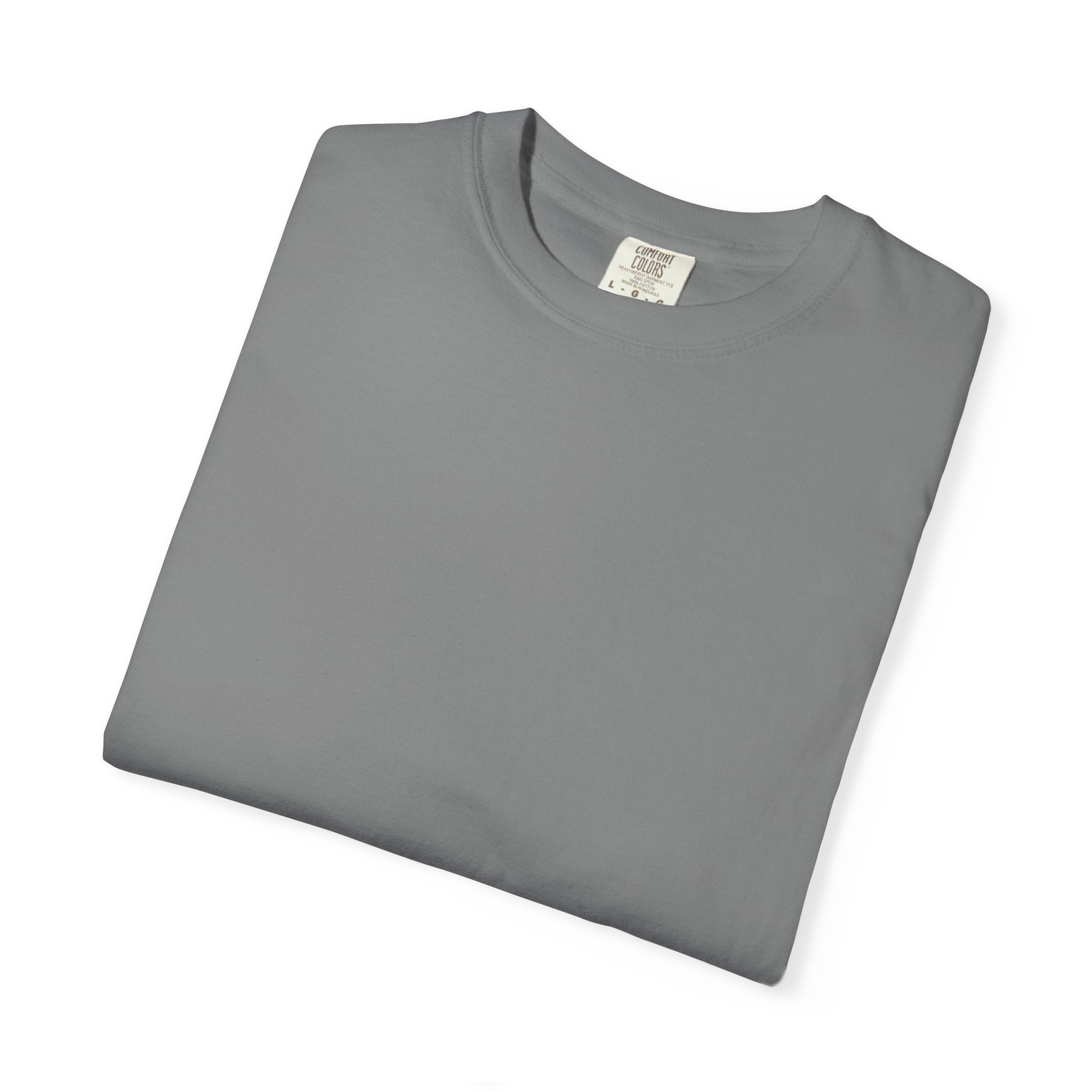 Classic Blank Garment-Dyed T-Shirt — Minimal Crew Tee