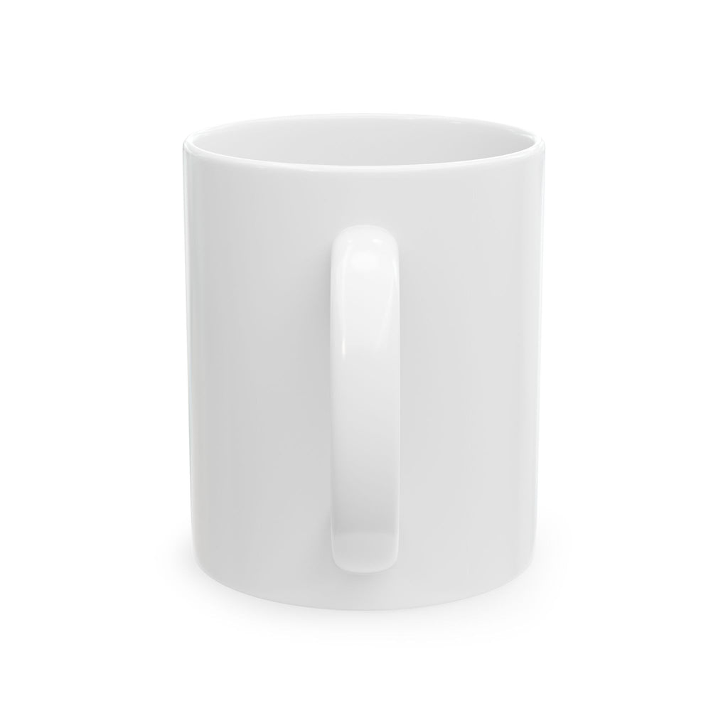 Bear and Forbear Ceramic Mug — Funny Pun Coffee Cup, Gift for Animal Lovers