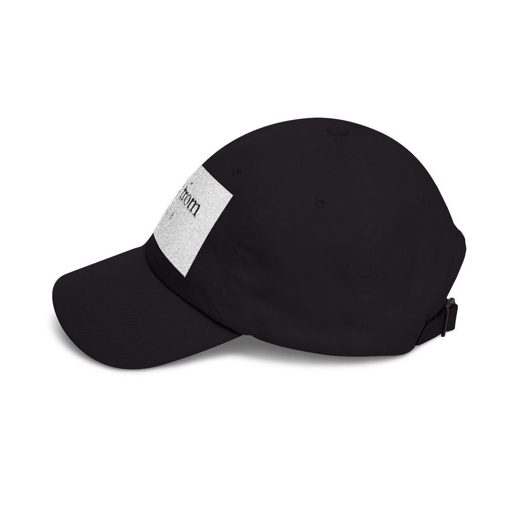 Dad Cap — "View From Above" Minimal Patch Baseball Hat