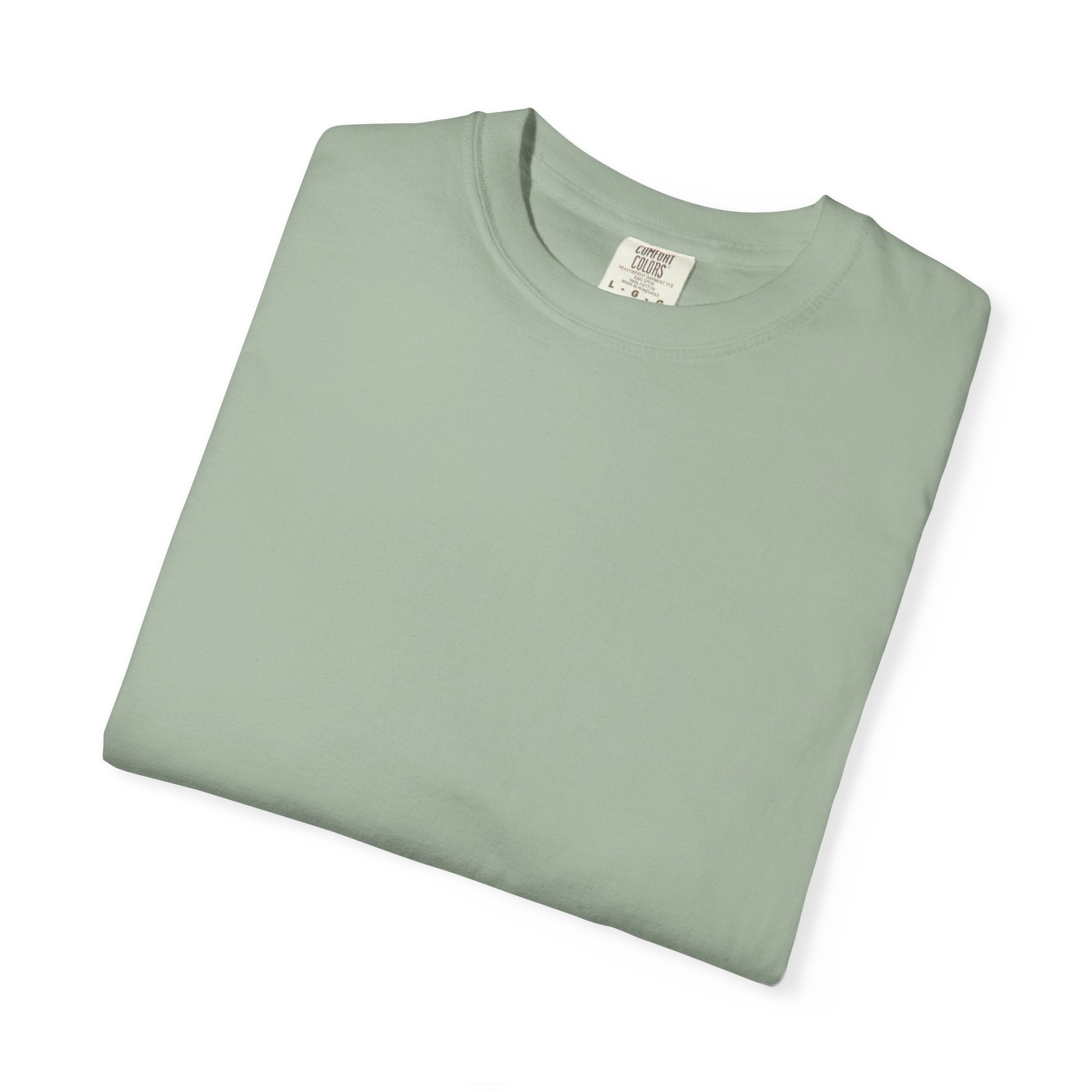 Classic Blank Garment-Dyed T-Shirt — Minimal Crew Tee