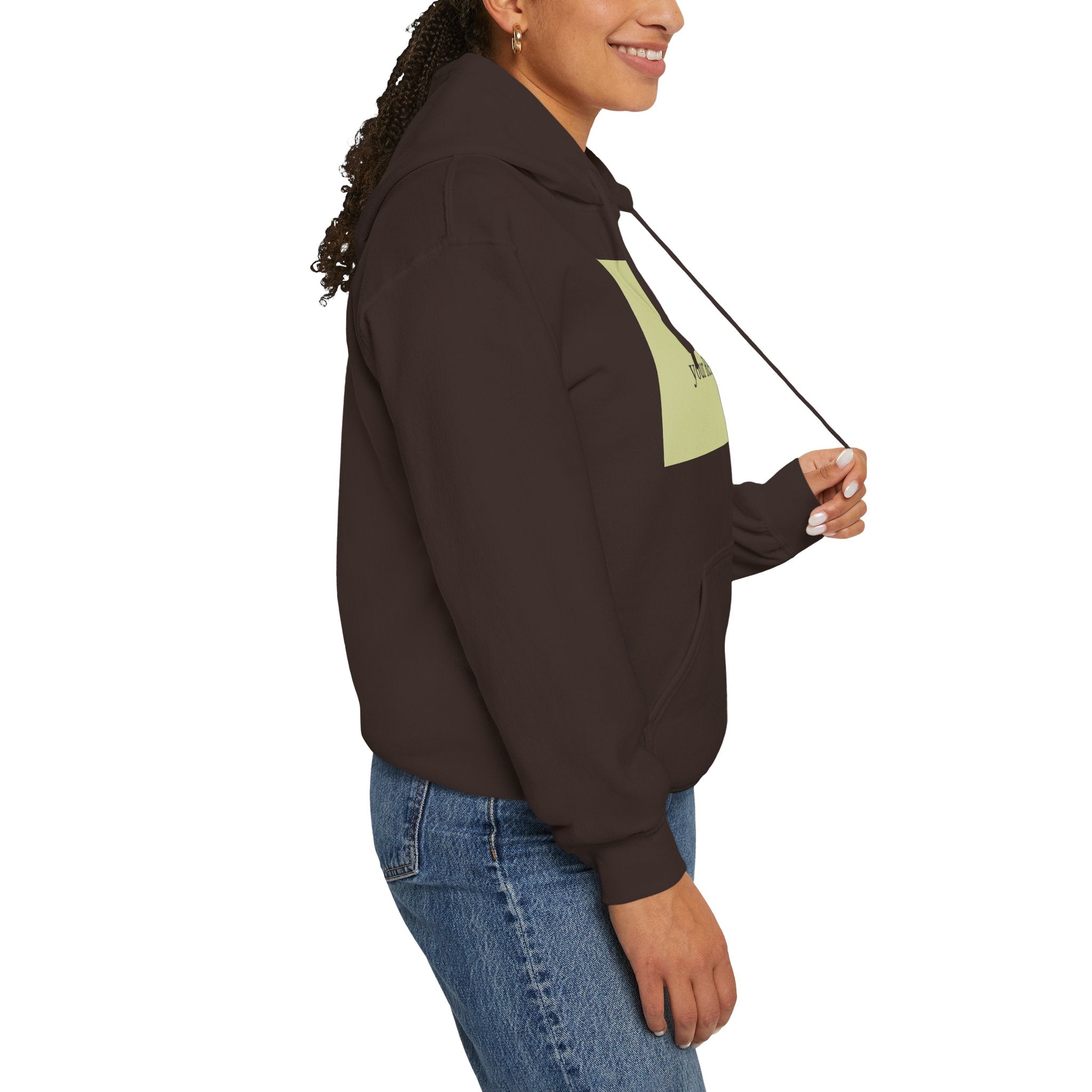 Hoodie — "Choose Your Response" Minimal Motivational Pullover