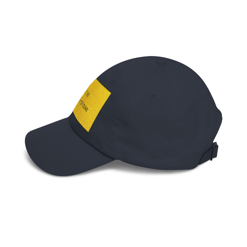 Choose Your Response Dad Cap – White Embroidered Baseball Hat