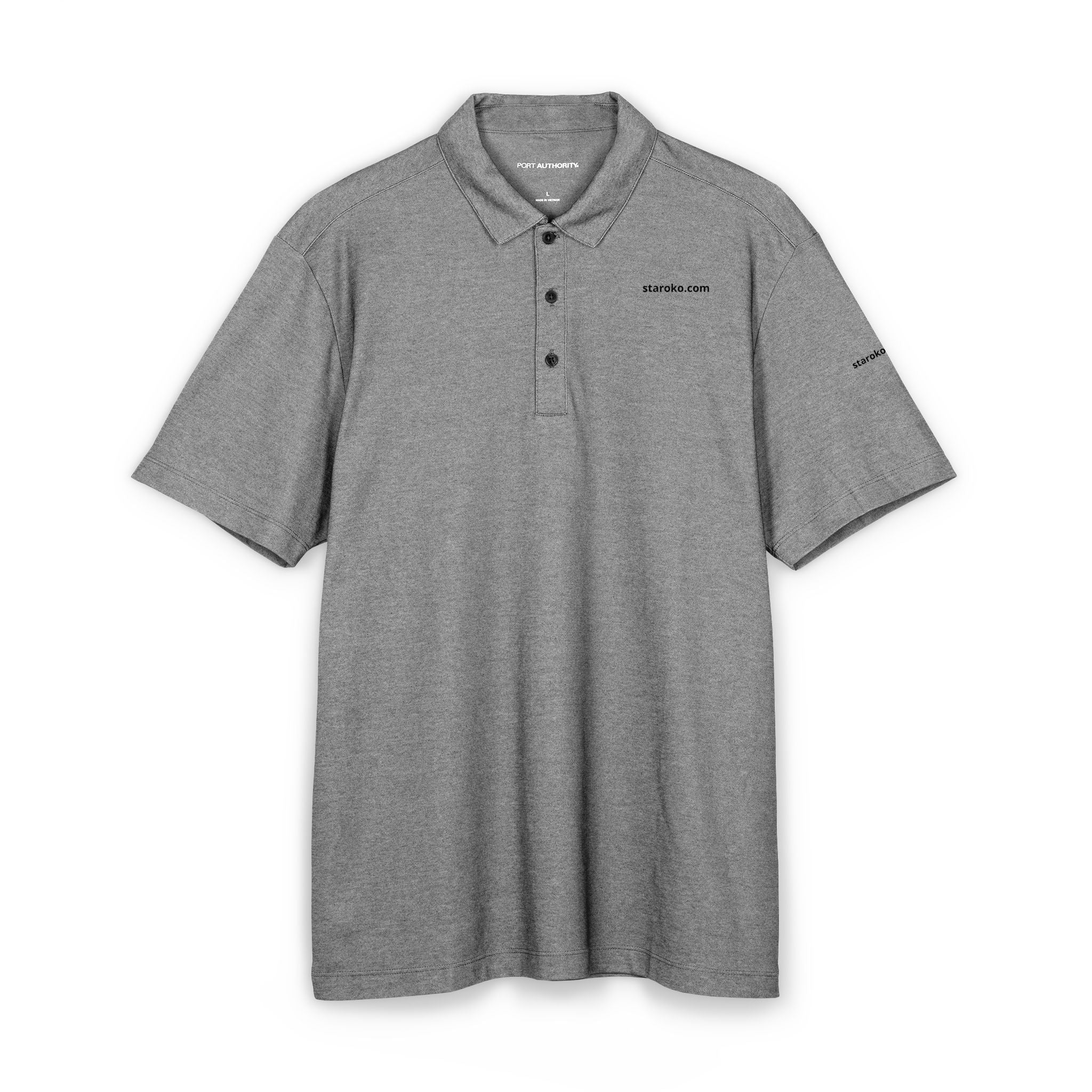 Classic Men's Fine Pique Polo Shirt — Port Authority Blend