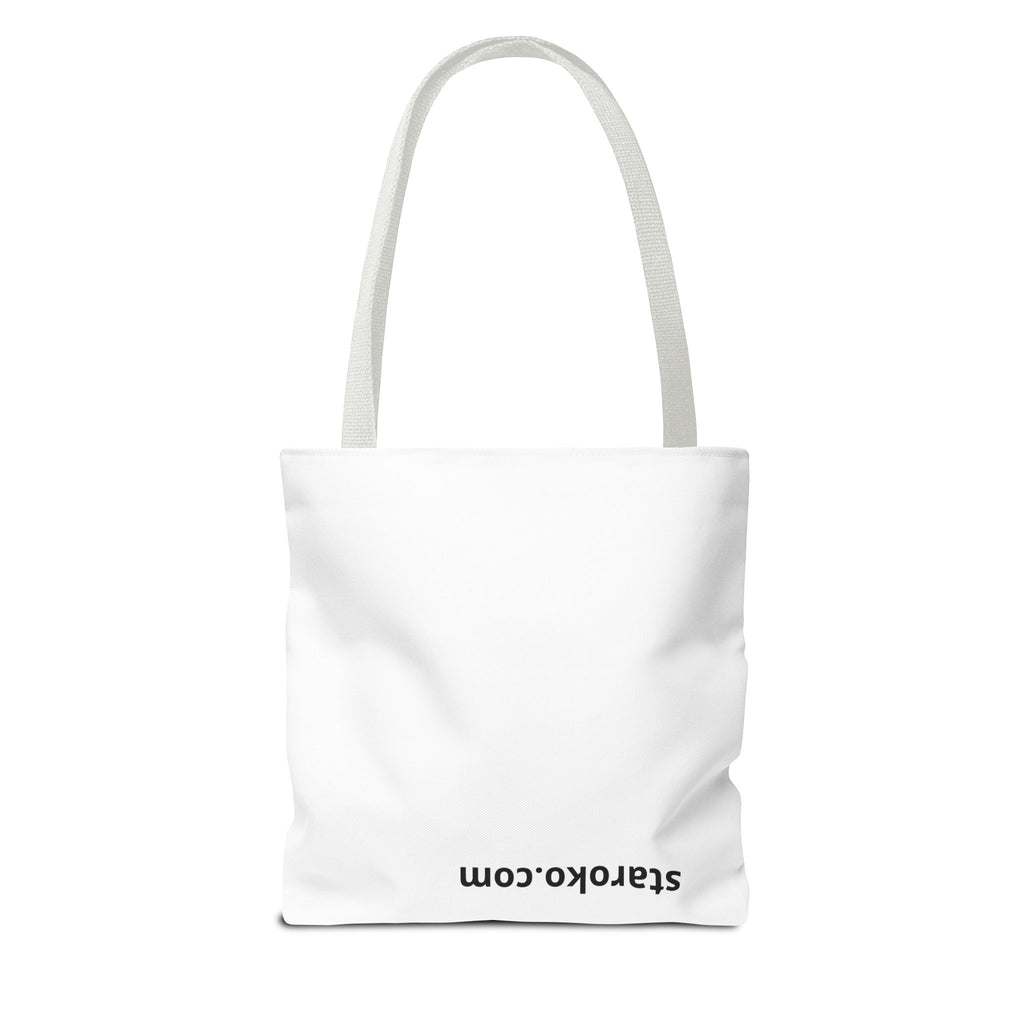 Blank White Tote Bag - Custom All-Over Print Canvas Shopper
