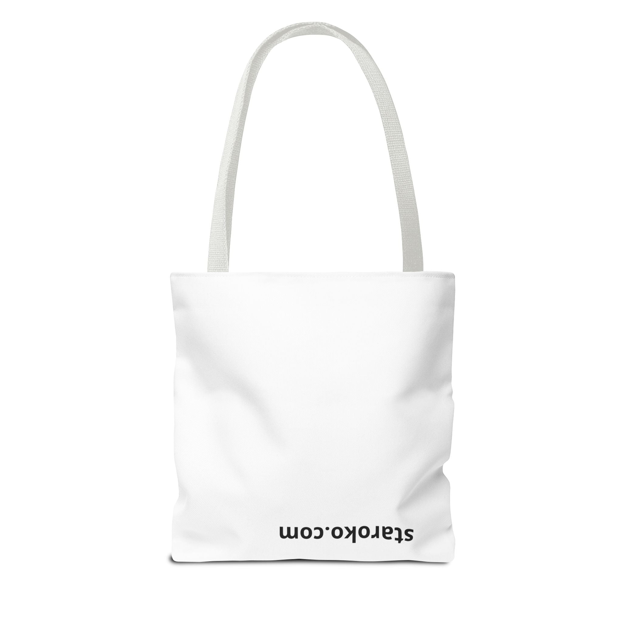 Blank White Tote Bag - Custom All-Over Print Canvas Shopper