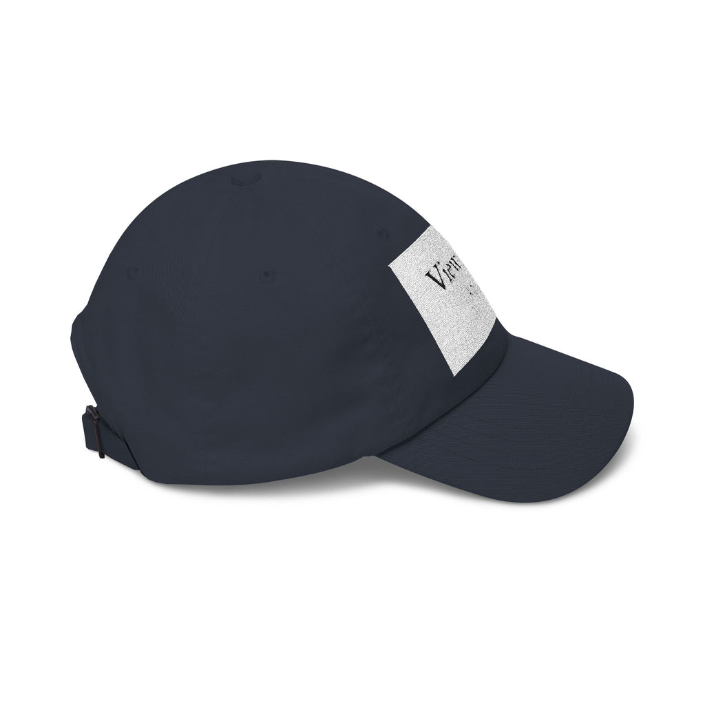 Dad Cap — "View From Above" Minimal Patch Baseball Hat