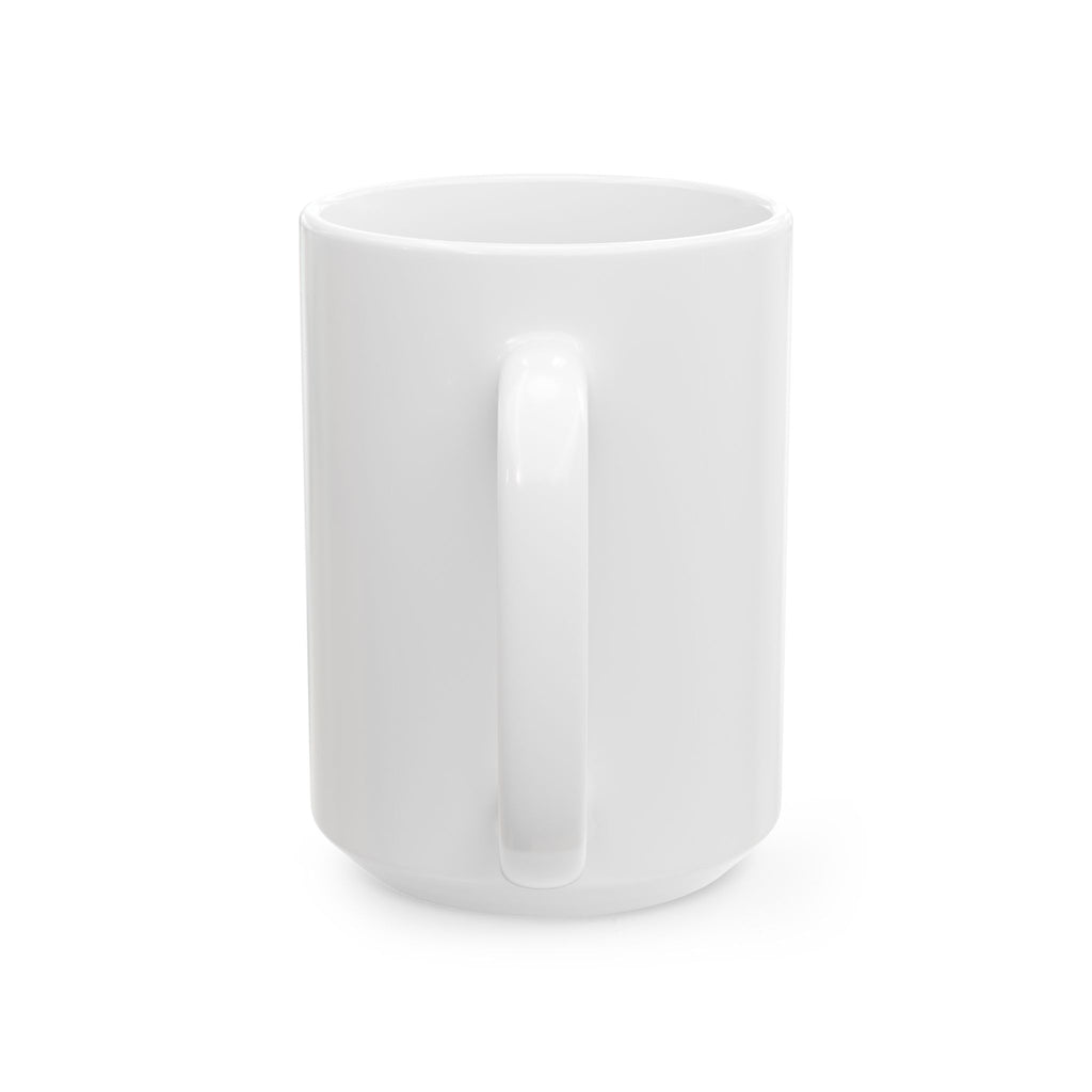 Bear and Forbear Ceramic Mug — Funny Pun Coffee Cup, Gift for Animal Lovers