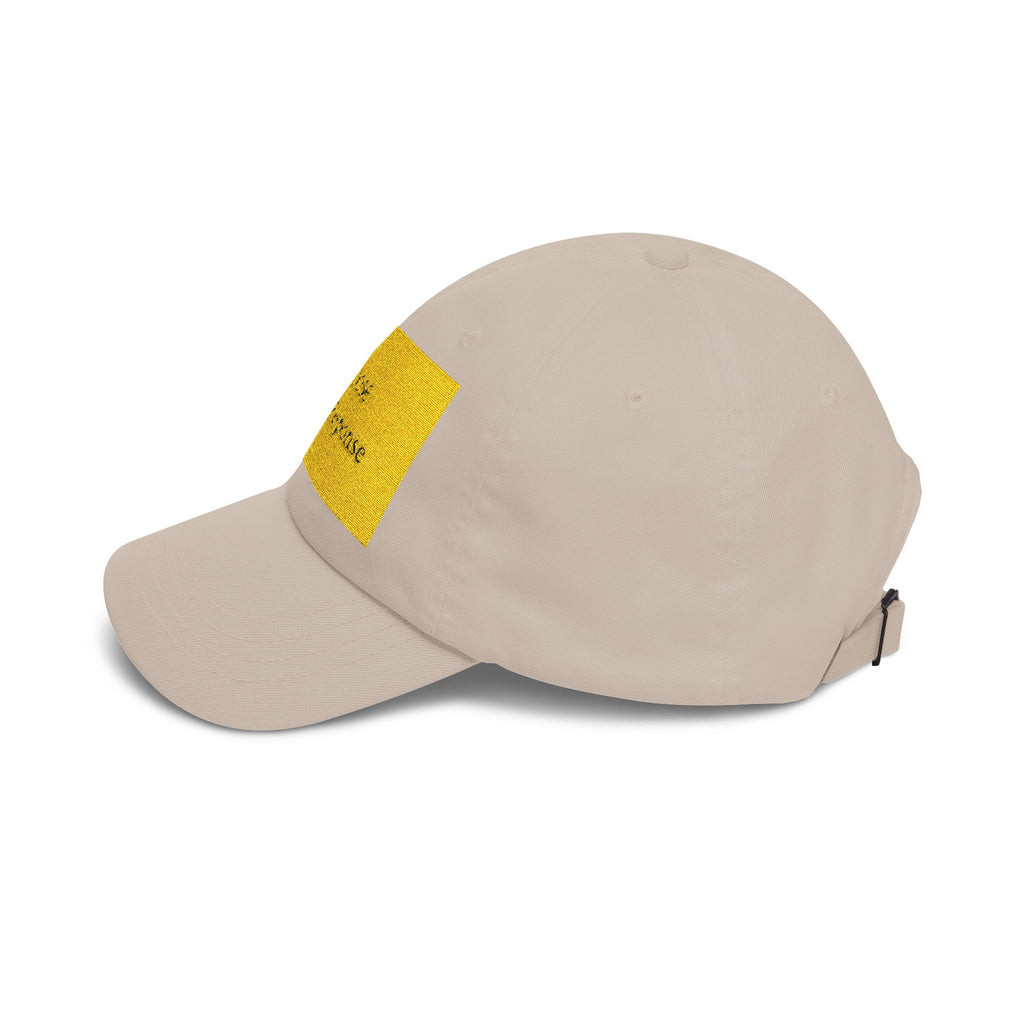 Choose Your Response Dad Cap – White Embroidered Baseball Hat