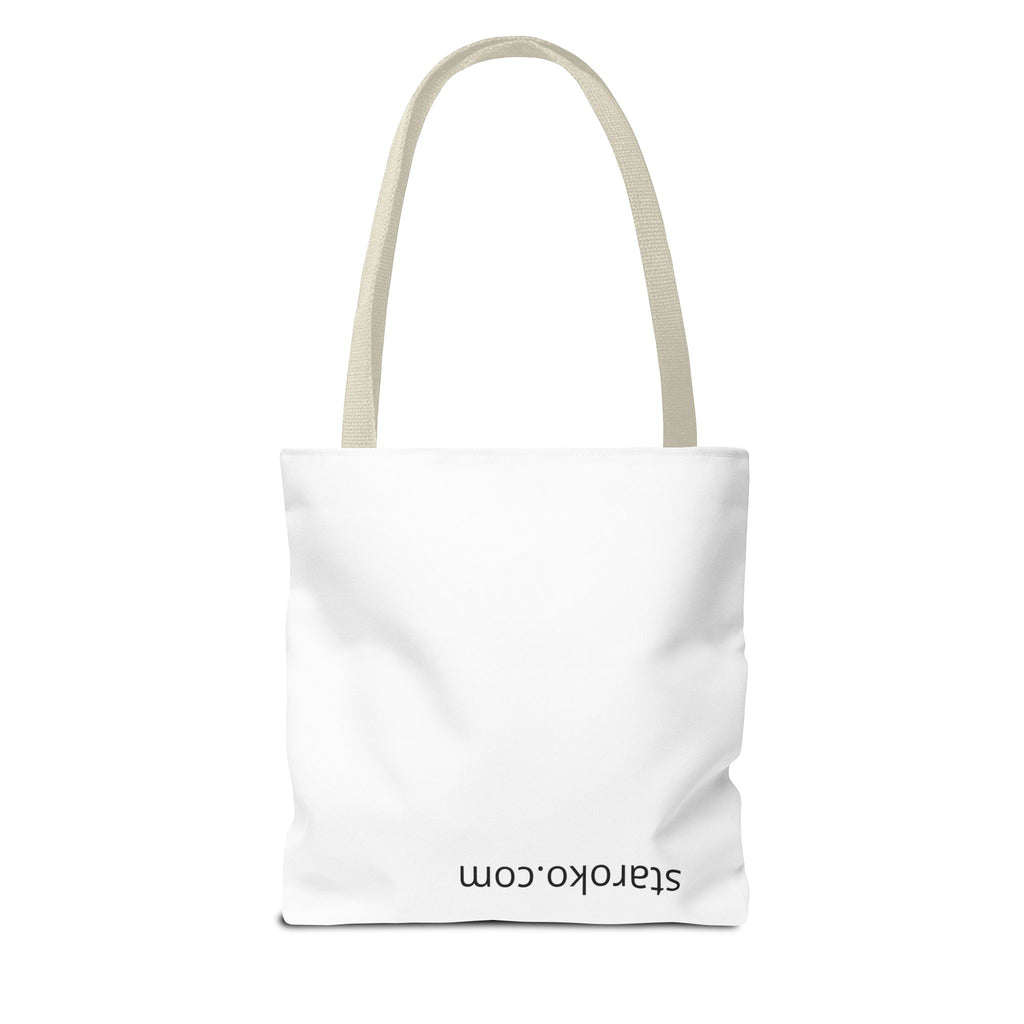 Blank White Tote Bag - Custom All-Over Print Canvas Shopper