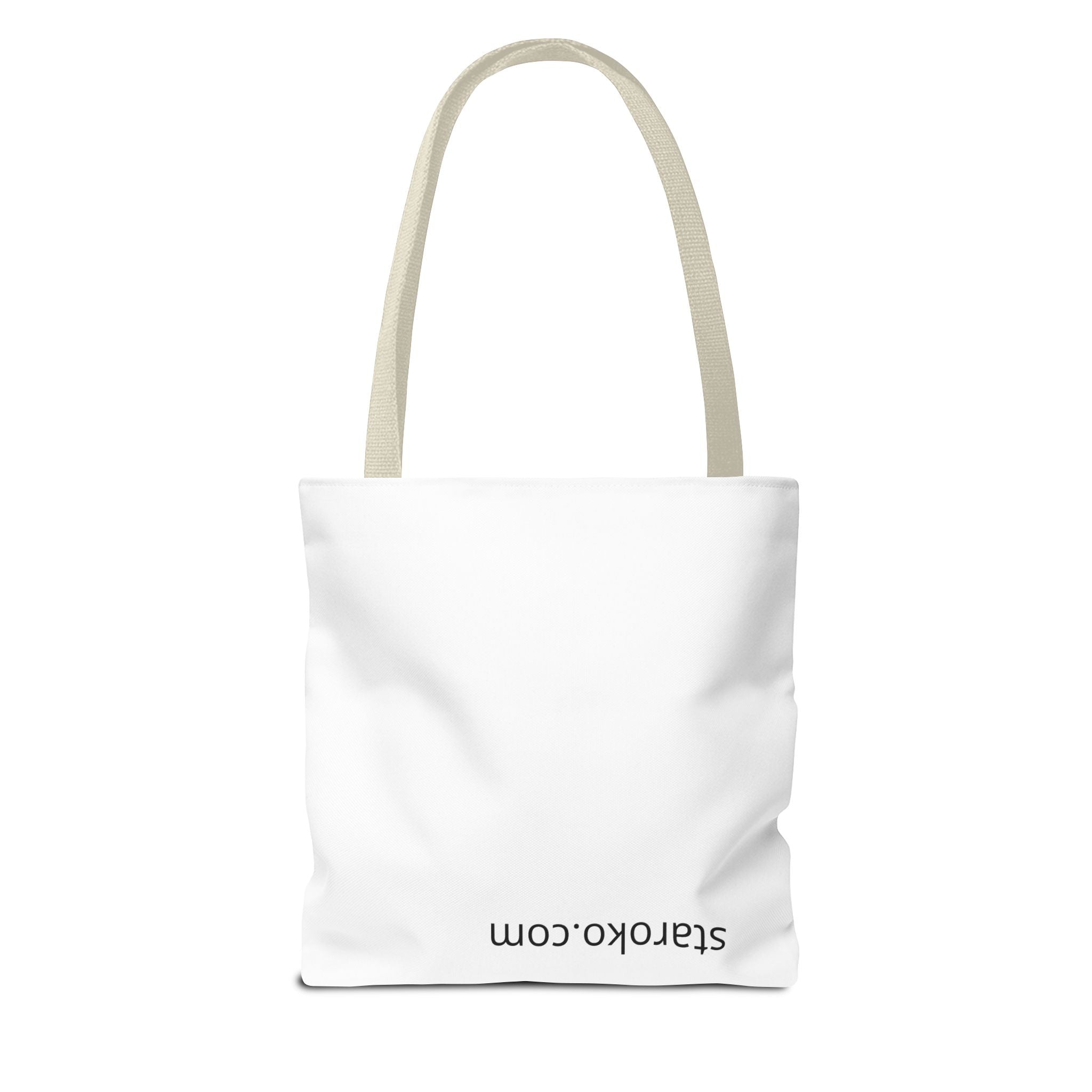 Blank White Tote Bag - Custom All-Over Print Canvas Shopper
