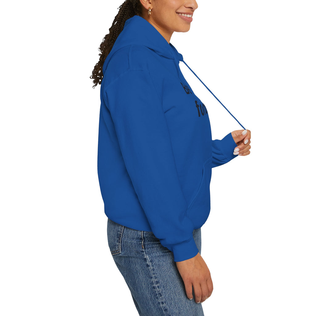 Bear and forbear Hoodie — Minimalist Typography Sweatshirt