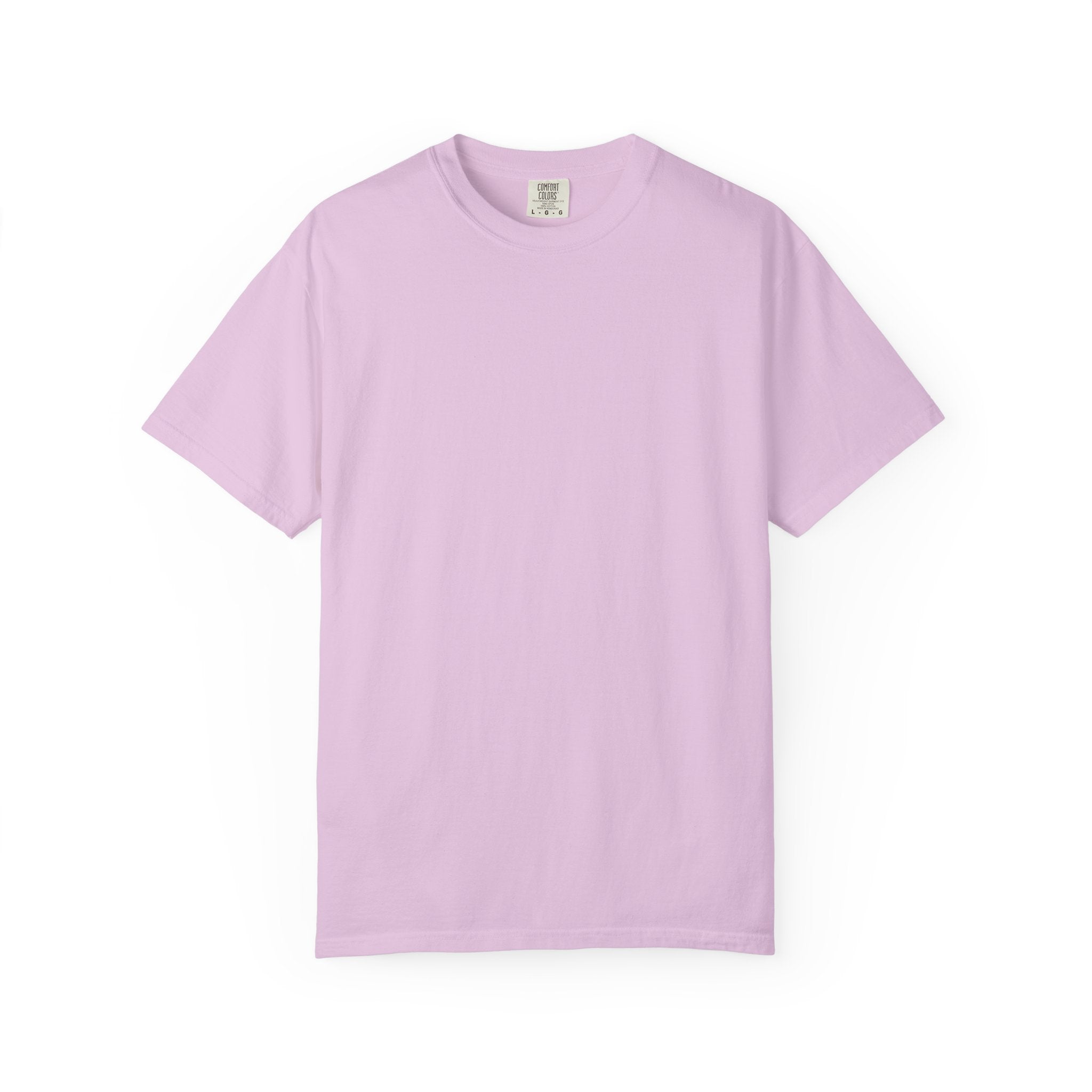 Classic Blank Garment-Dyed T-Shirt — Minimal Crew Tee