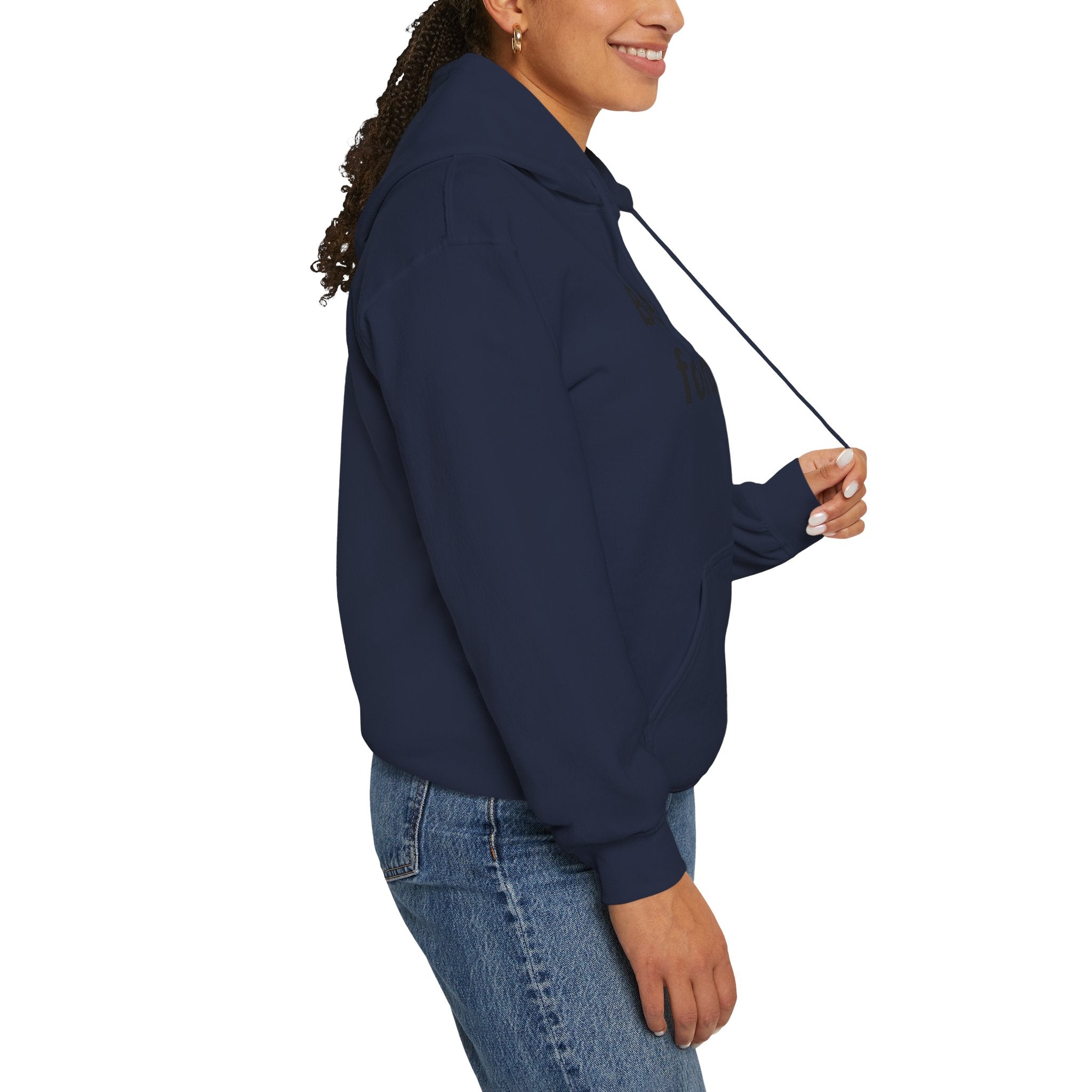 Bear and forbear Hoodie — Minimalist Typography Sweatshirt