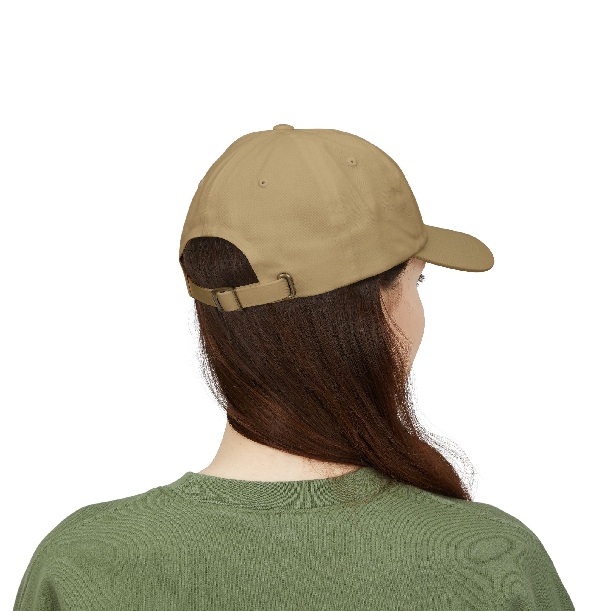 Dad Cap — "Bear and Forbear" Embroidered Cotton Hat