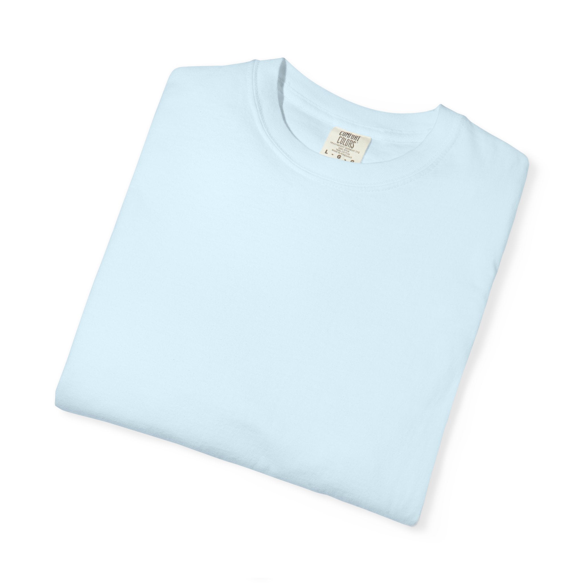 Classic Blank Garment-Dyed T-Shirt — Minimal Crew Tee