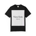 View From Above T-Shirt — Minimal Typography Graphic Tee