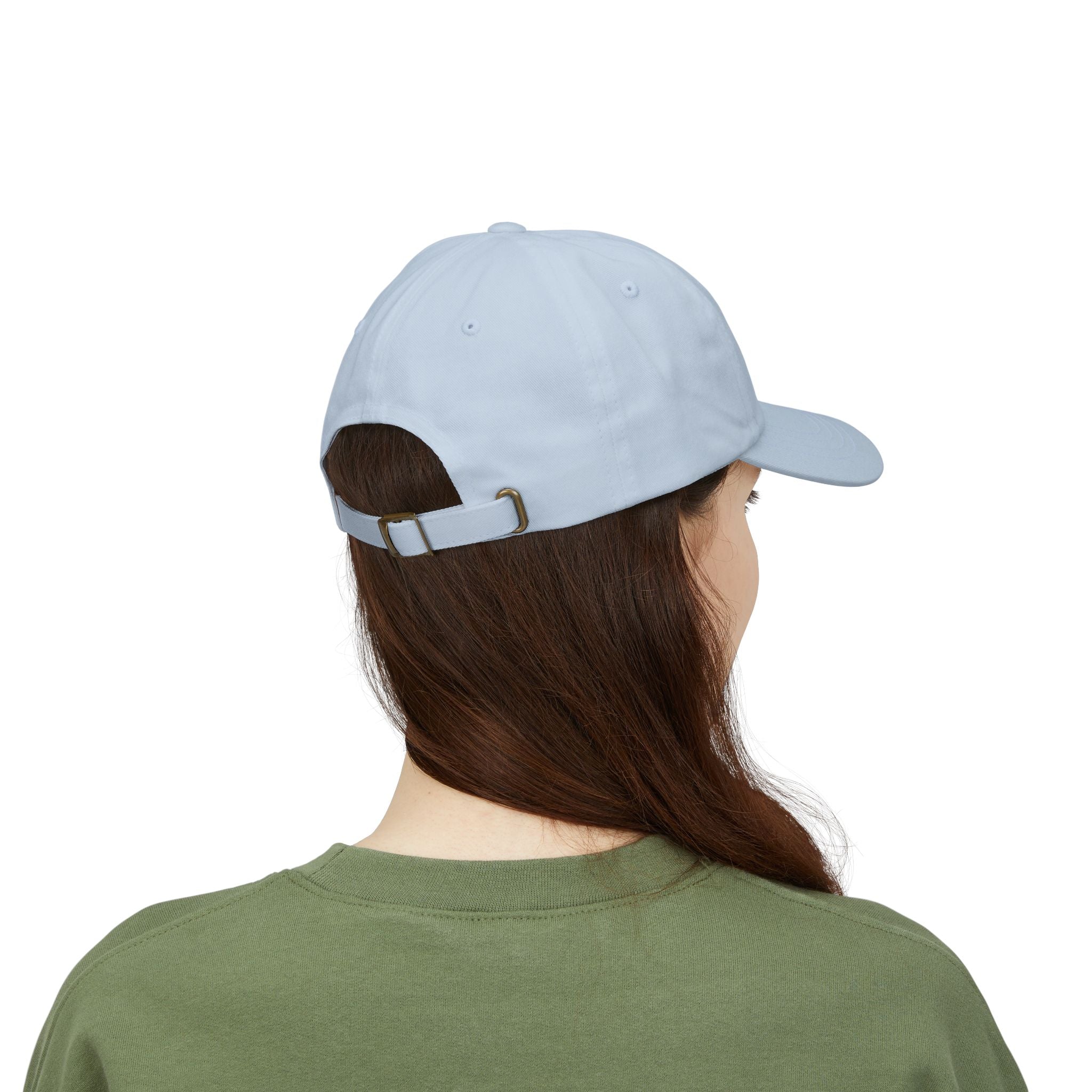 Love Your Fate Dad Cap – Minimal Embroidered White Baseball Hat