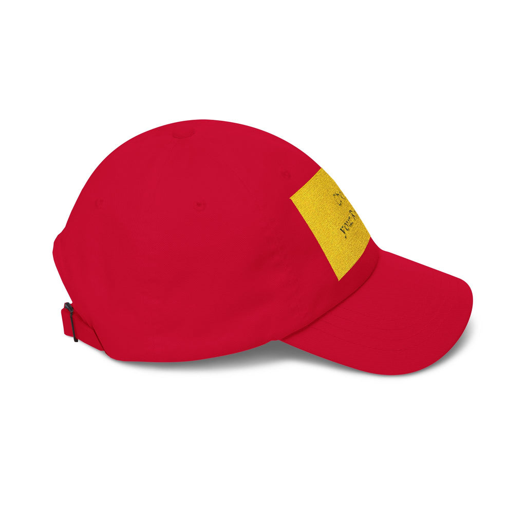 Choose Your Response Dad Cap – White Embroidered Baseball Hat