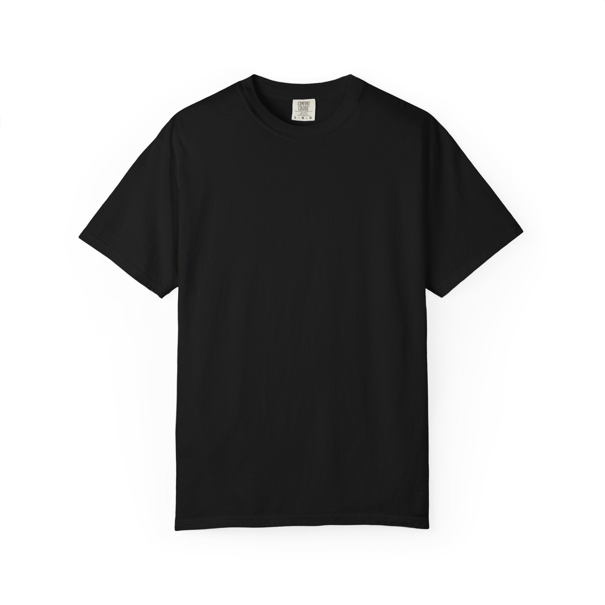 Classic Blank Garment-Dyed T-Shirt — Minimal Crew Tee
