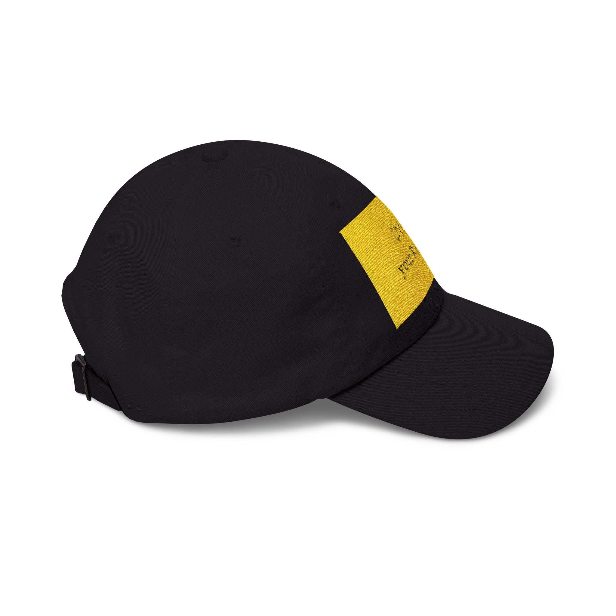 Choose Your Response Dad Cap – White Embroidered Baseball Hat