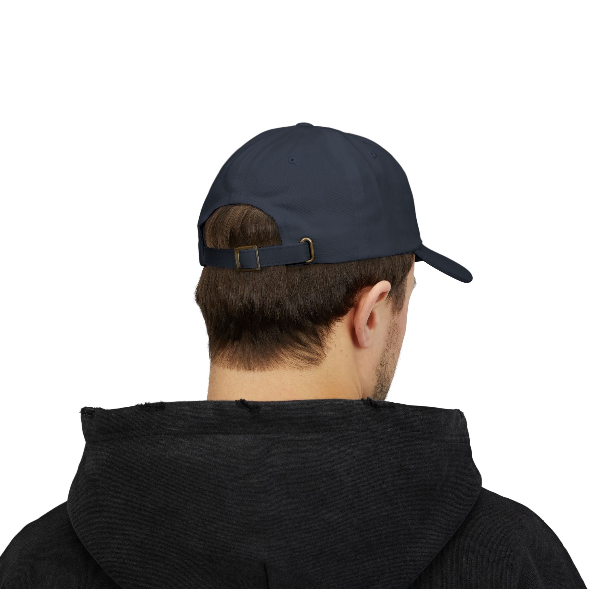Dad Cap — "Bear and Forbear" Embroidered Cotton Hat
