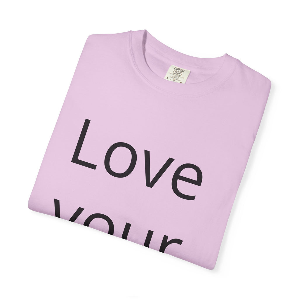 Love Your Fate T-Shirt — Minimal Inspirational Quote Tee
