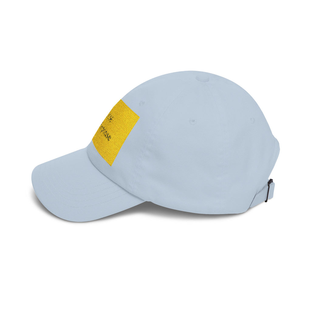 Choose Your Response Dad Cap – White Embroidered Baseball Hat