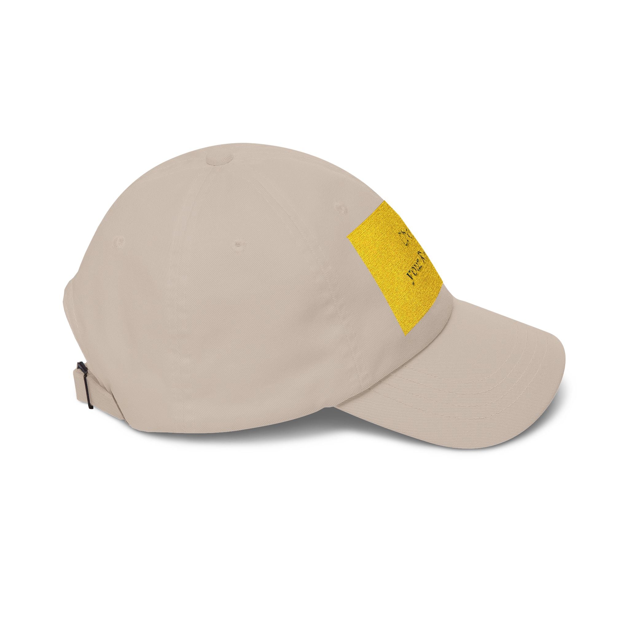 Choose Your Response Dad Cap – White Embroidered Baseball Hat