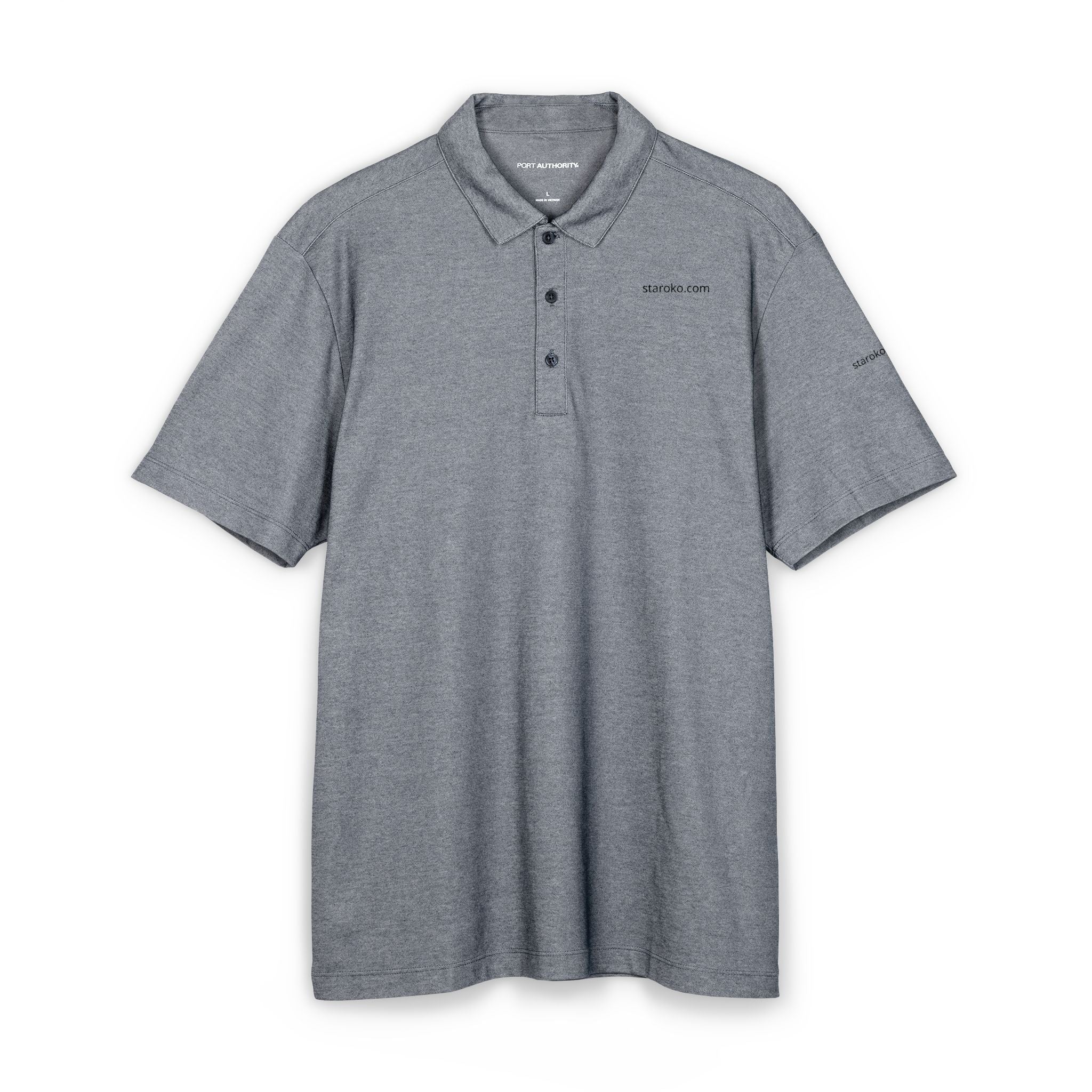 Classic Men's Fine Pique Polo Shirt — Port Authority Blend