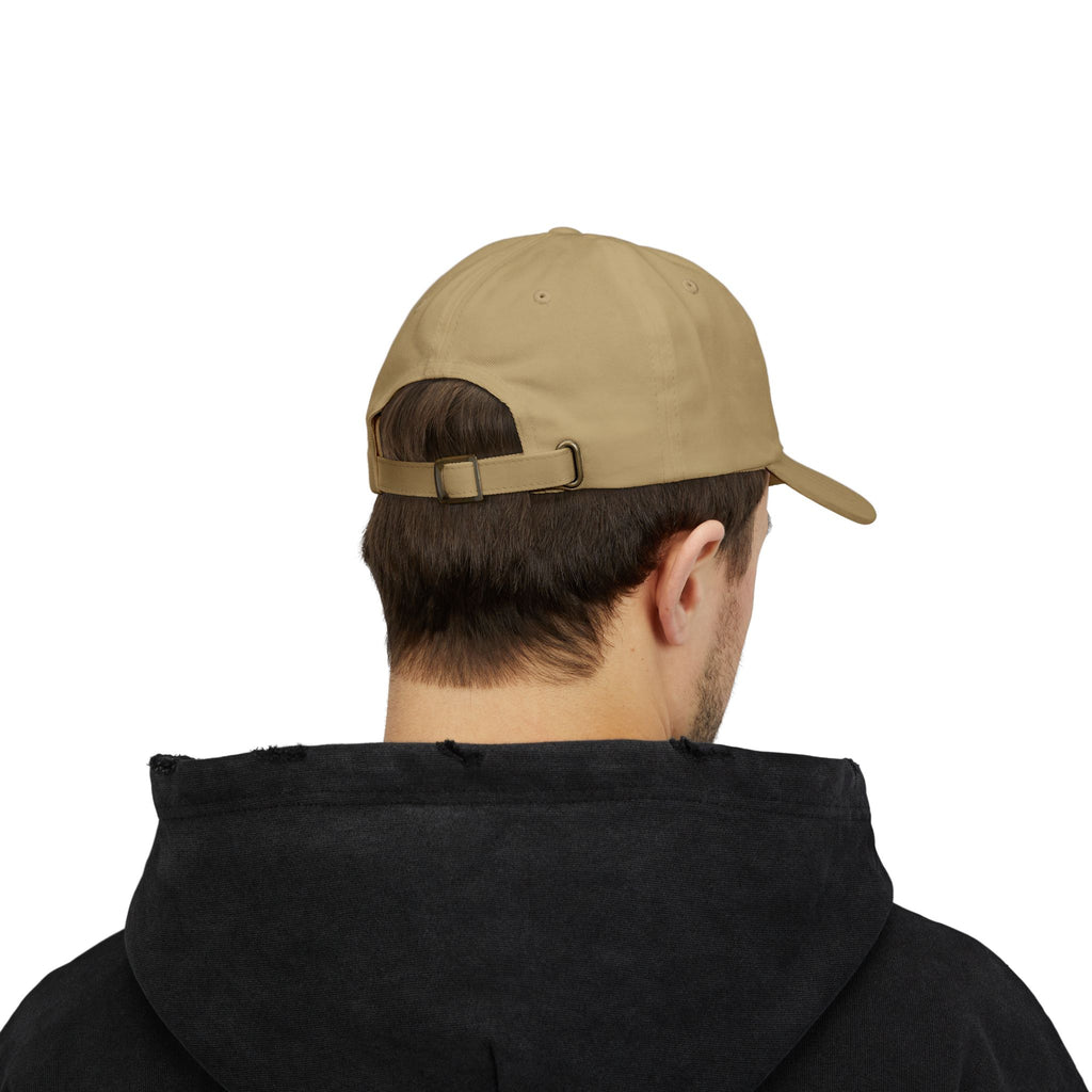 Love Your Fate Dad Cap – Minimal Embroidered White Baseball Hat
