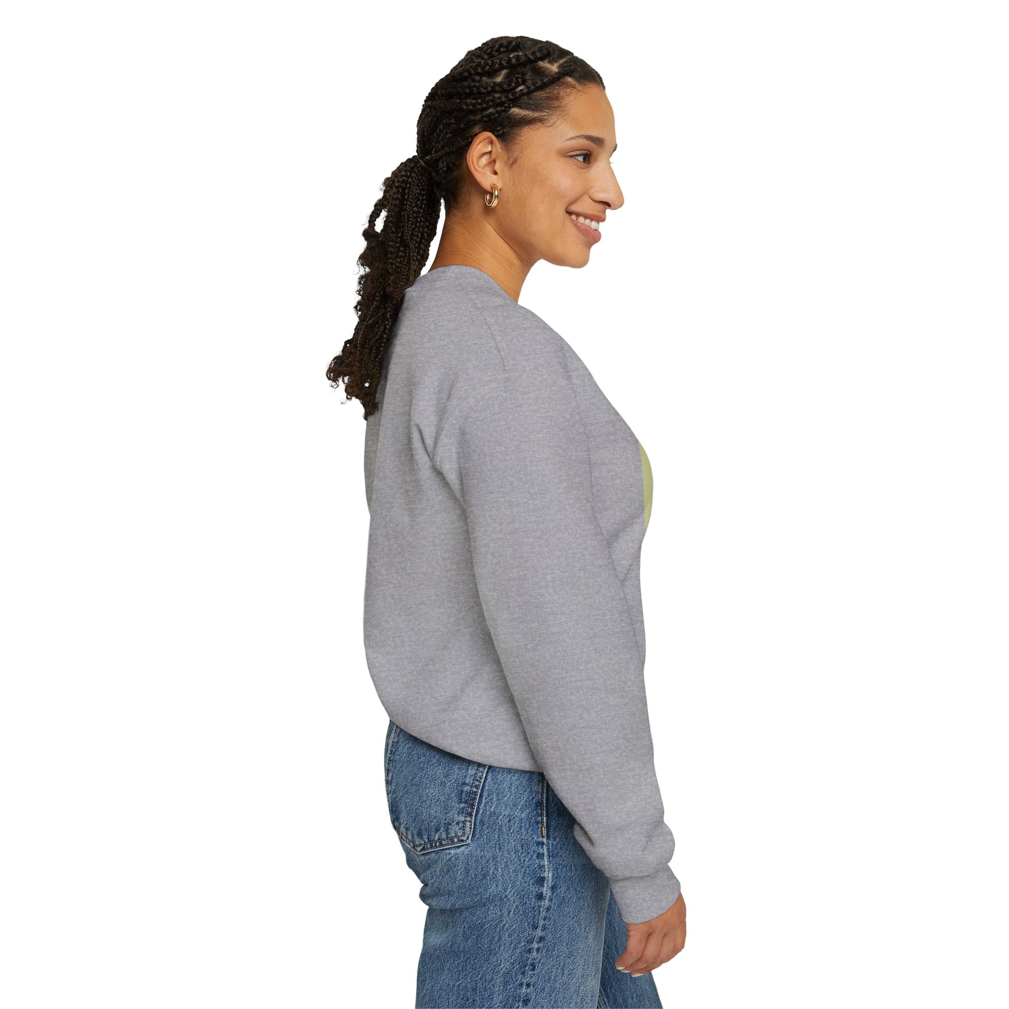 Crewneck Sweatshirt — 'Choose Your Response' Minimalist Motivational Pullover