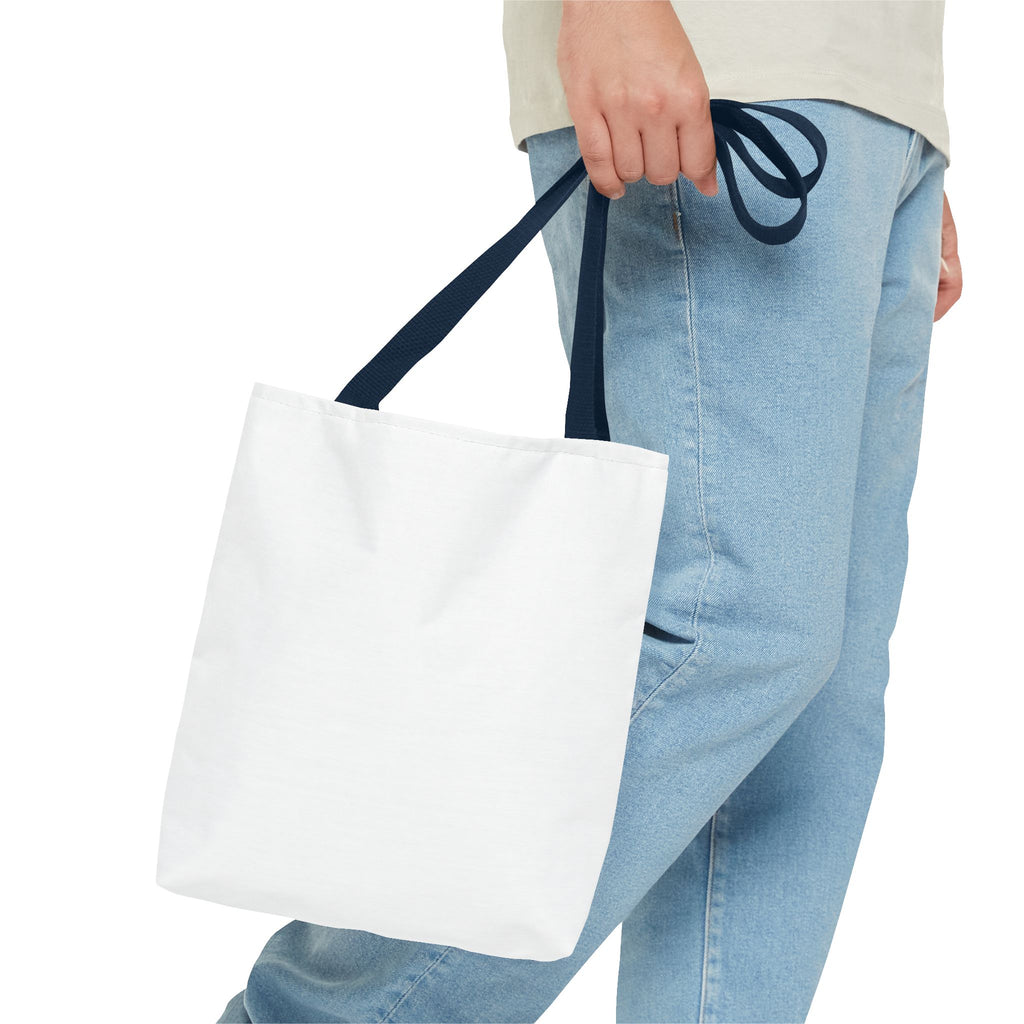 Blank White Tote Bag - Custom All-Over Print Canvas Shopper