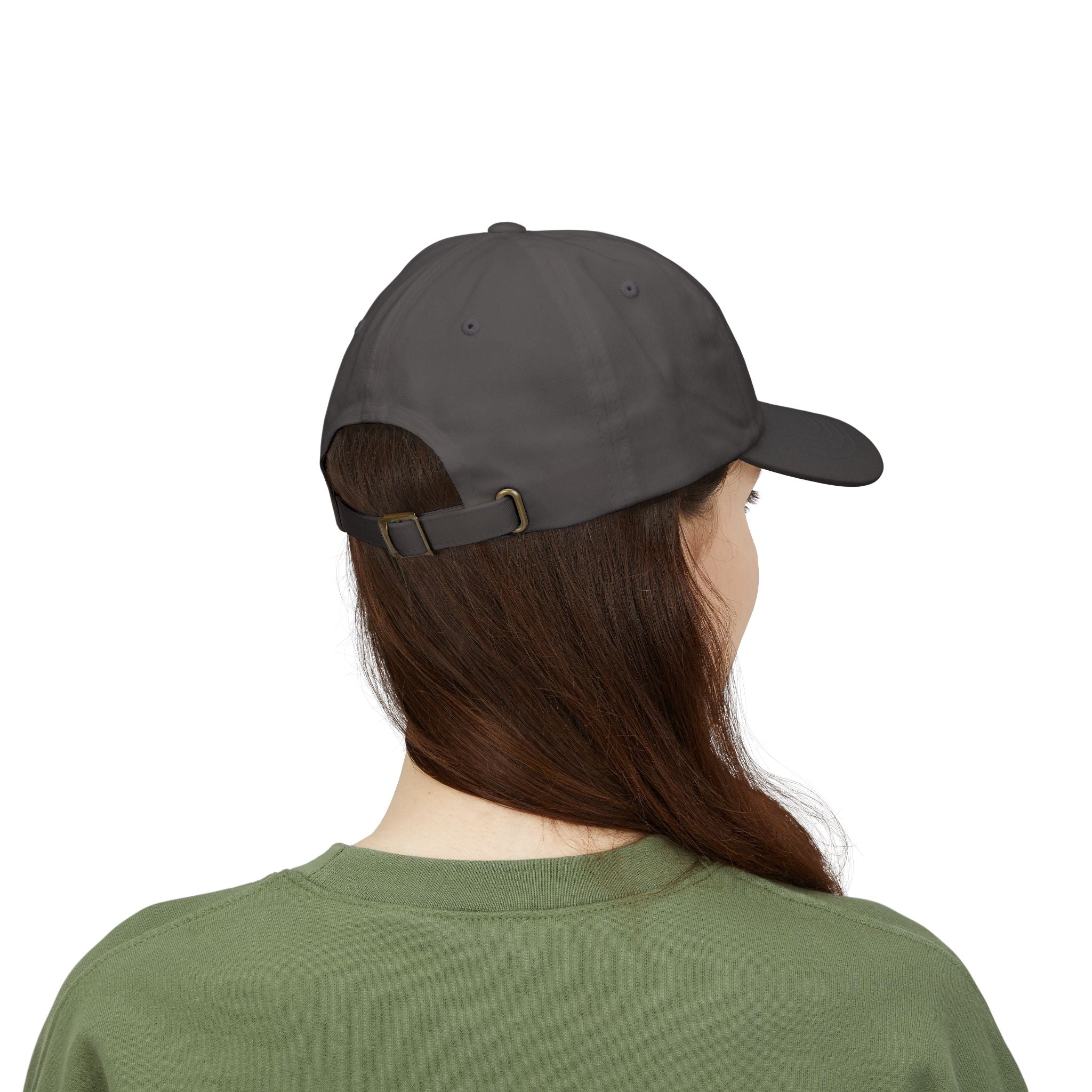 Love Your Fate Dad Cap – Minimal Embroidered White Baseball Hat
