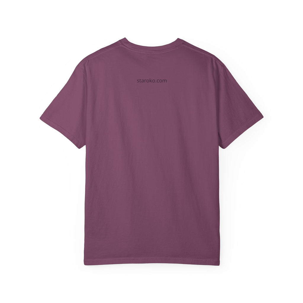 Classic Blank Garment-Dyed T-Shirt — Minimal Crew Tee