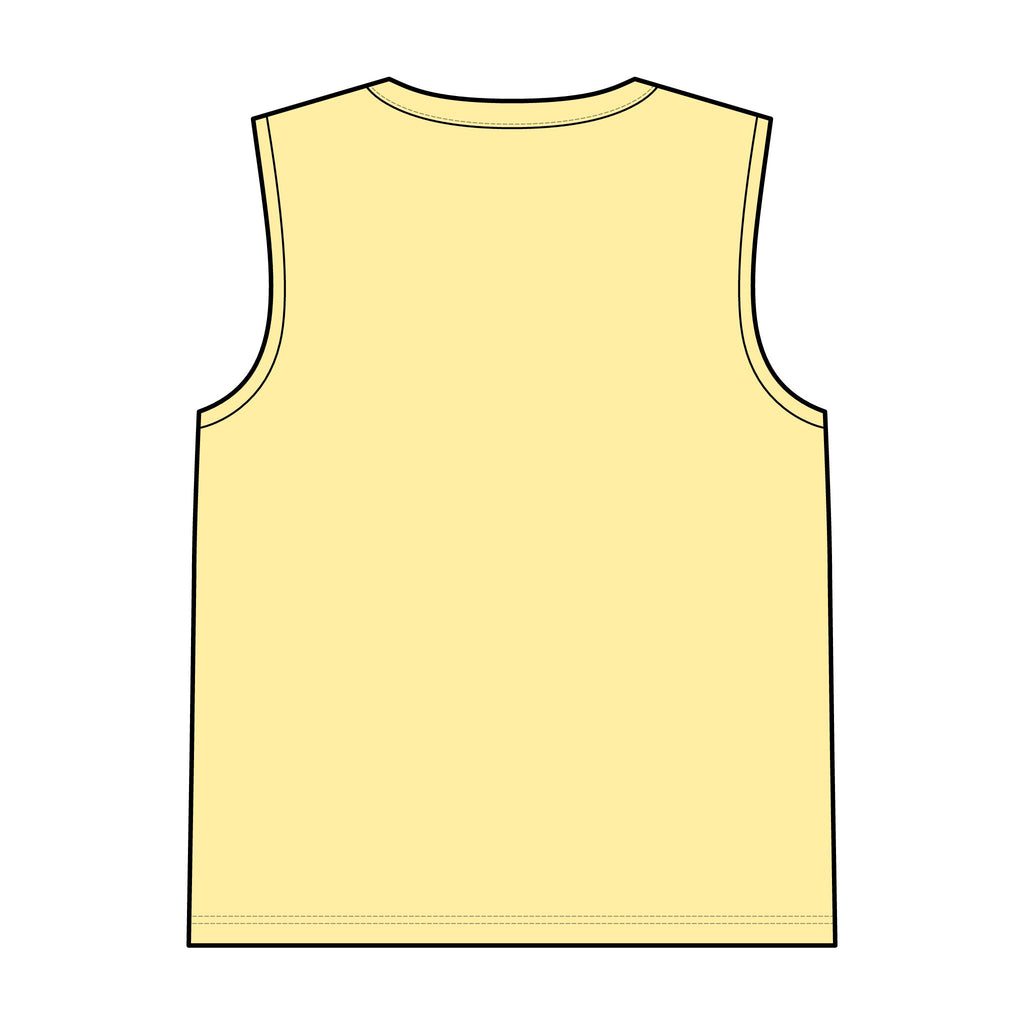 Garment-Dyed Tank Top — Vintage Washed Sleeveless Tee