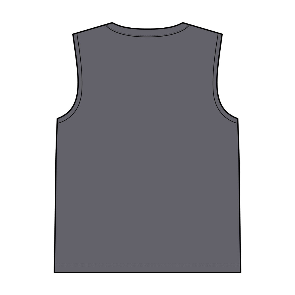 Garment-Dyed Tank Top — Vintage Washed Sleeveless Tee