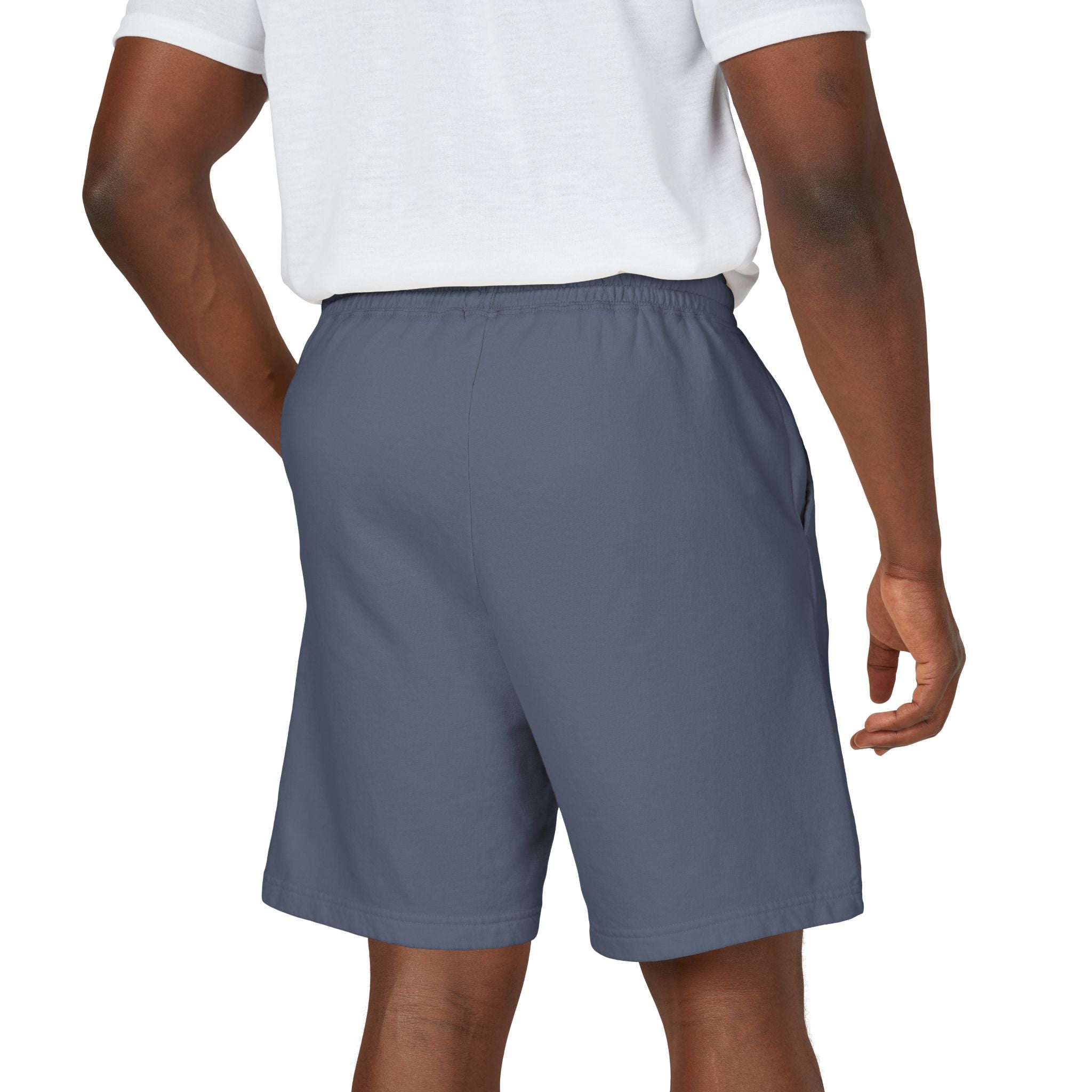 Lightweight Fleece Sweat Shorts — Garment-Dyed Casual Lounge Shorts