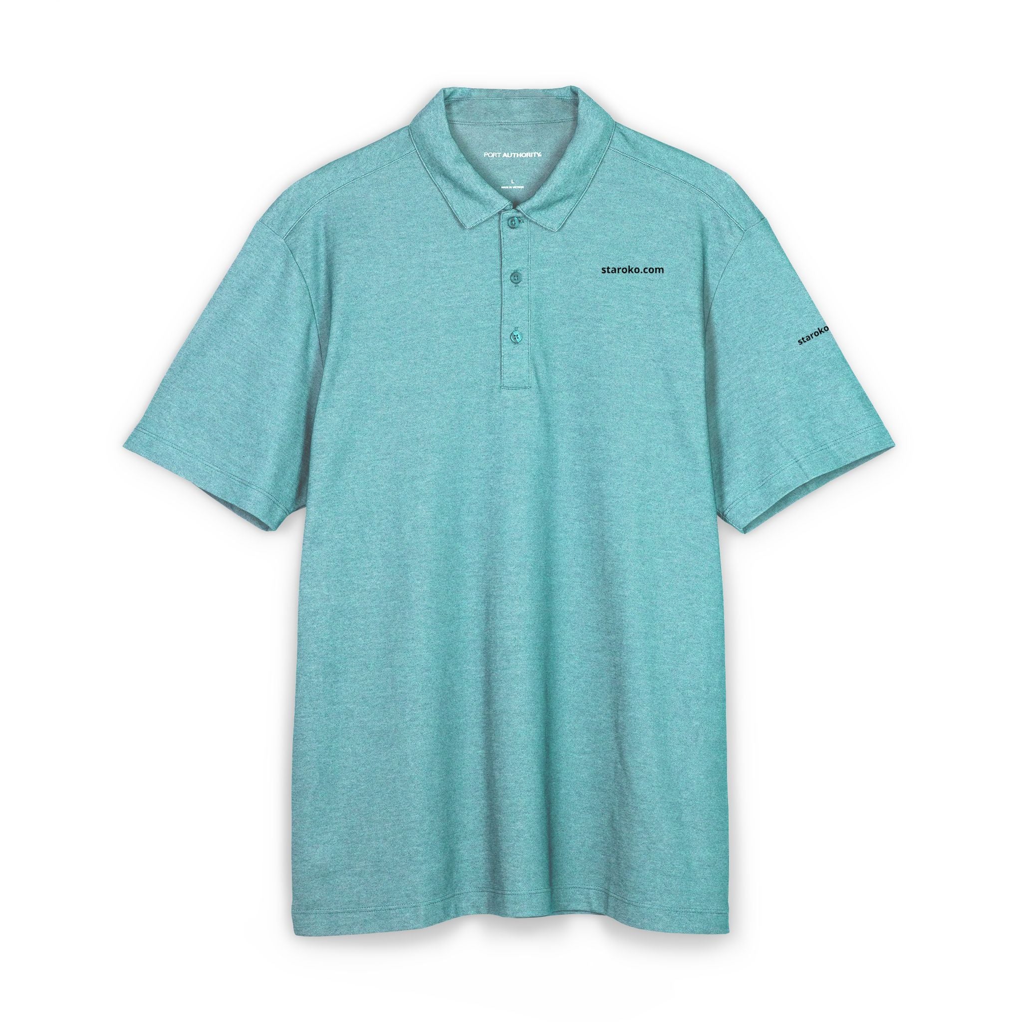 Classic Men's Fine Pique Polo Shirt — Port Authority Blend