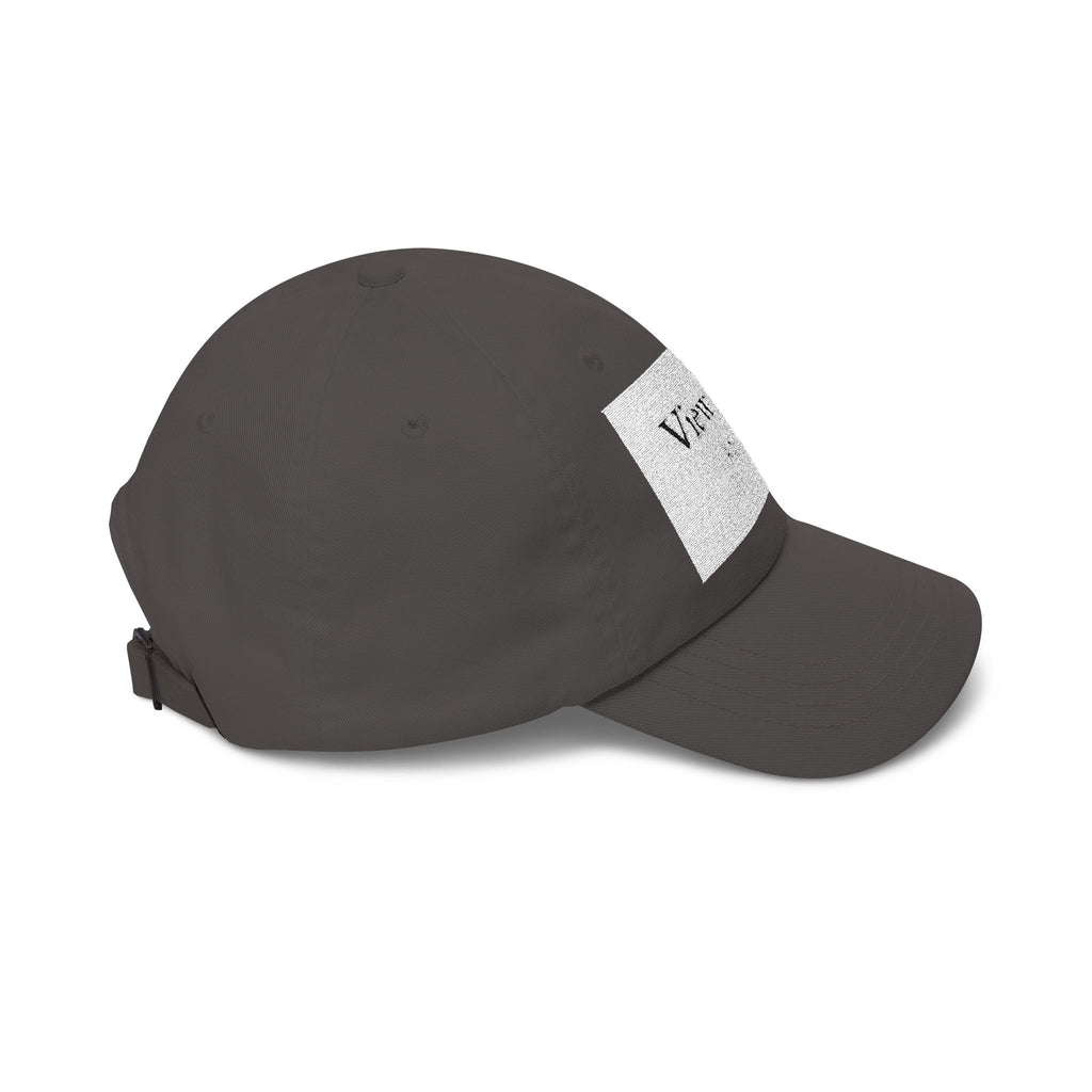 Dad Cap — "View From Above" Minimal Patch Baseball Hat