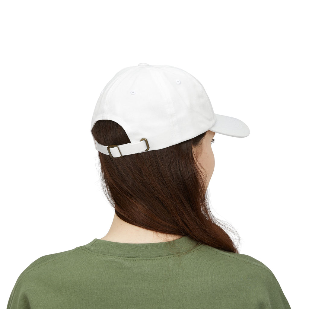 Dad Cap — "Be Yourself By Yourself" Embroidered Self-Love Baseball Hat