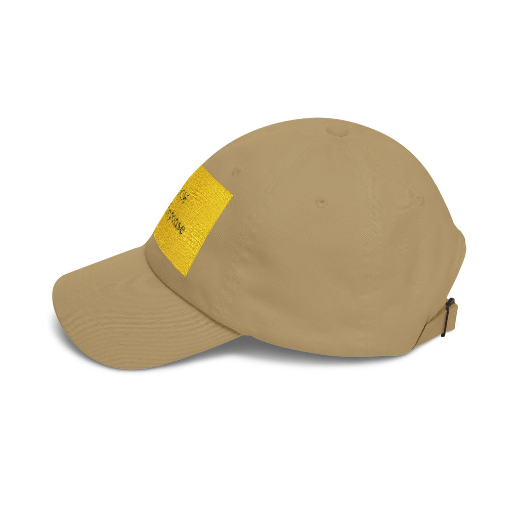 Choose Your Response Dad Cap – White Embroidered Baseball Hat