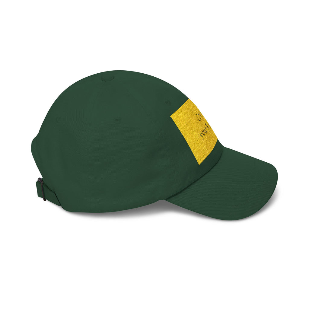 Choose Your Response Dad Cap – White Embroidered Baseball Hat